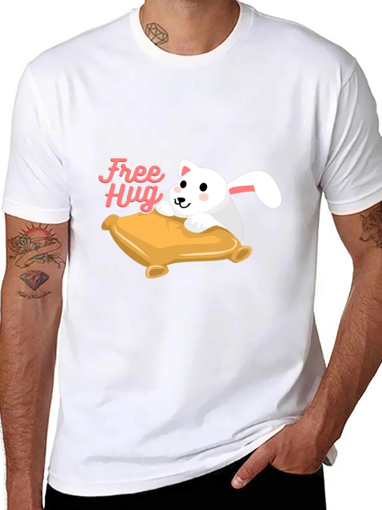 Free Hugs Bunny T-Shirt