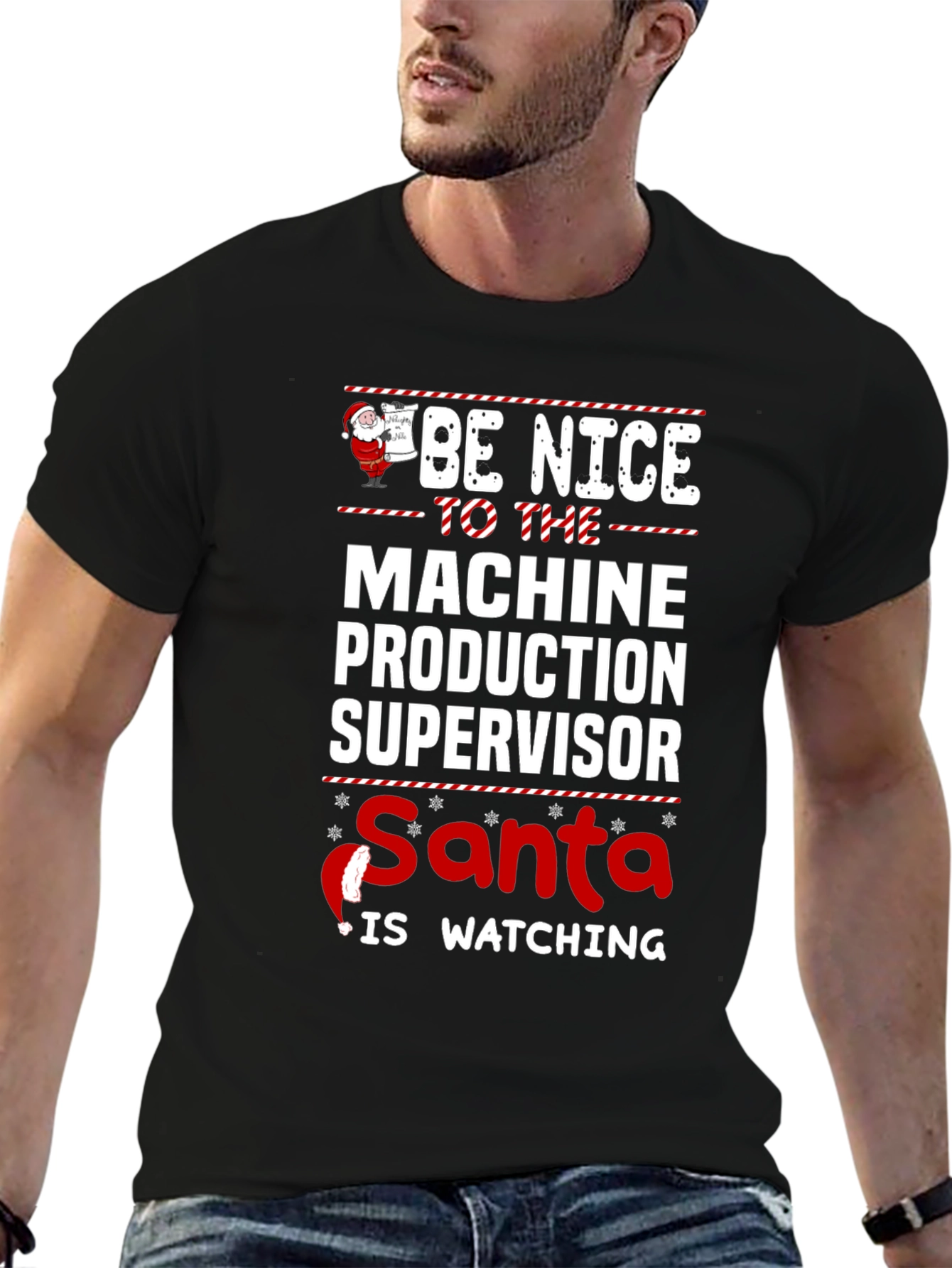 Be Nice Machine Production Supervisor T-Shirt