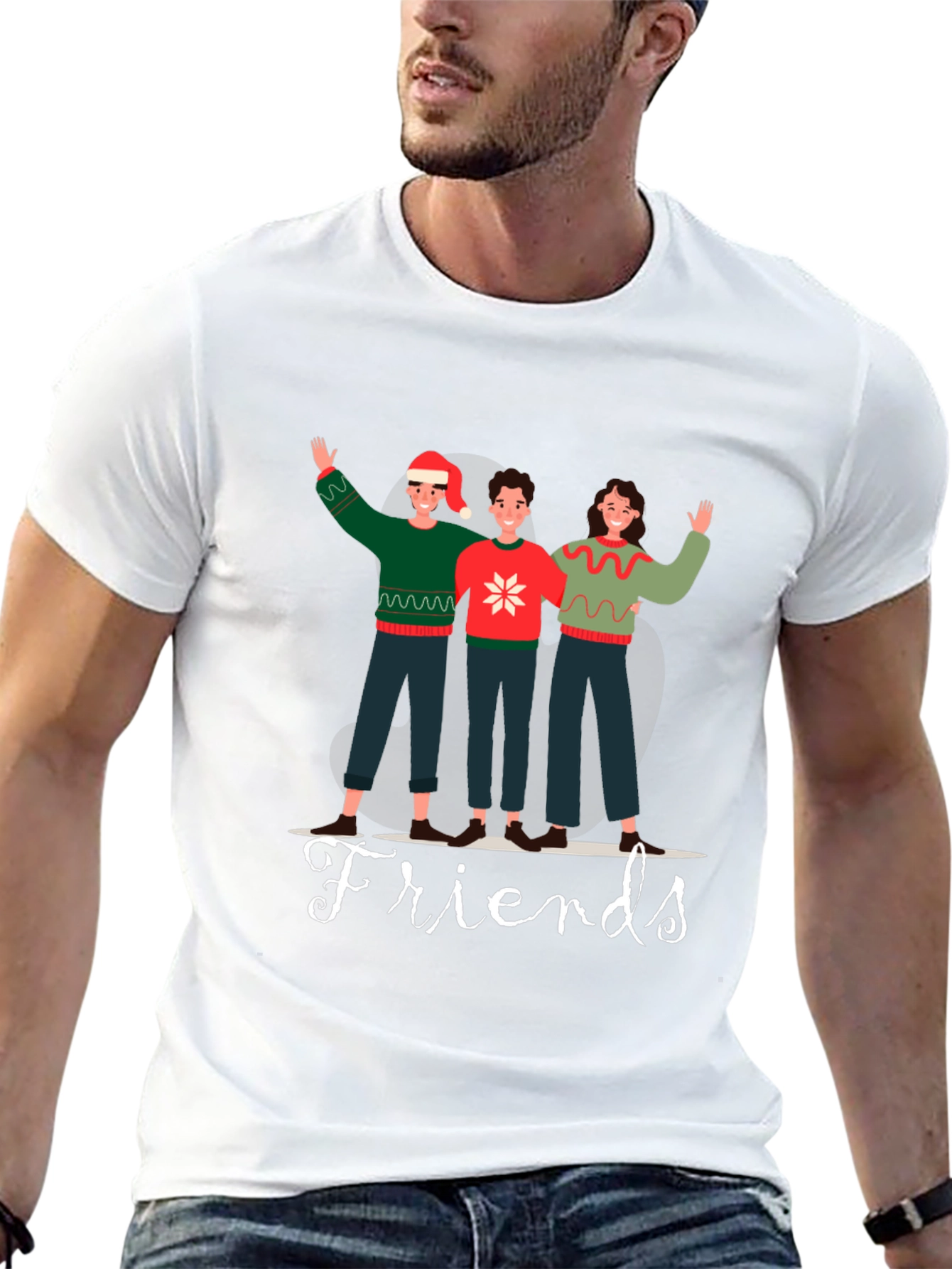 Friends Christmas T-Shirt