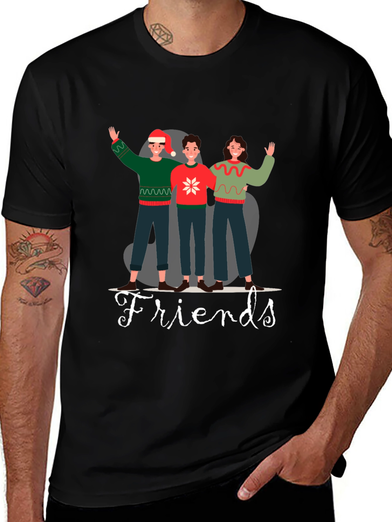 Friends Christmas T-Shirt