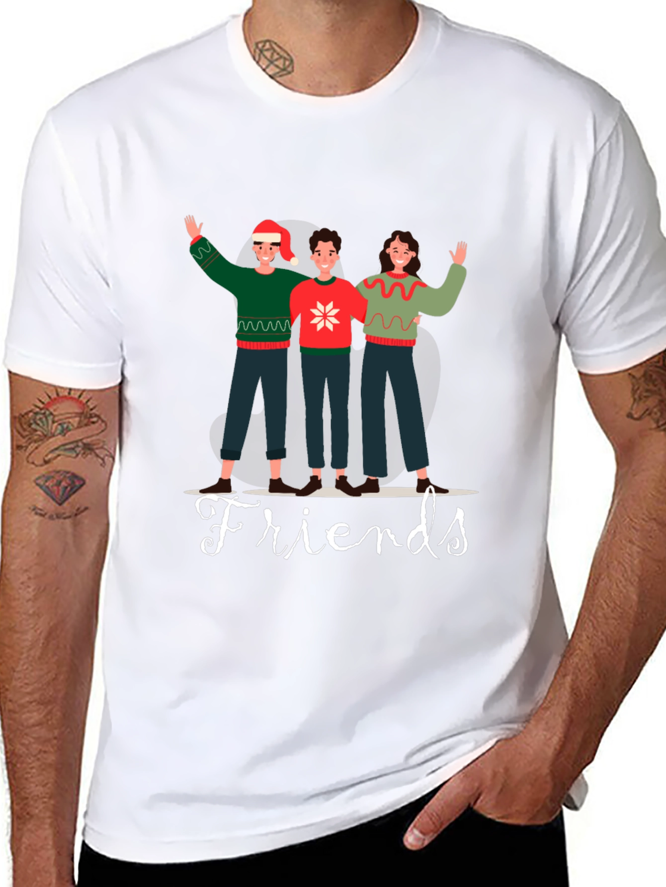 Friends Christmas T-Shirt