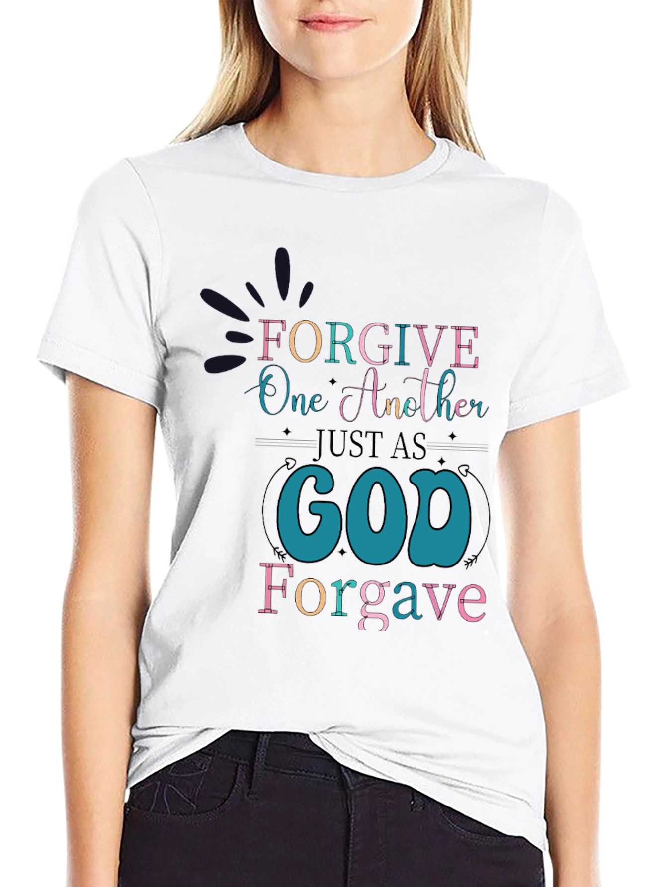 Forgive One Another Graphic Tee - Christian Apparel