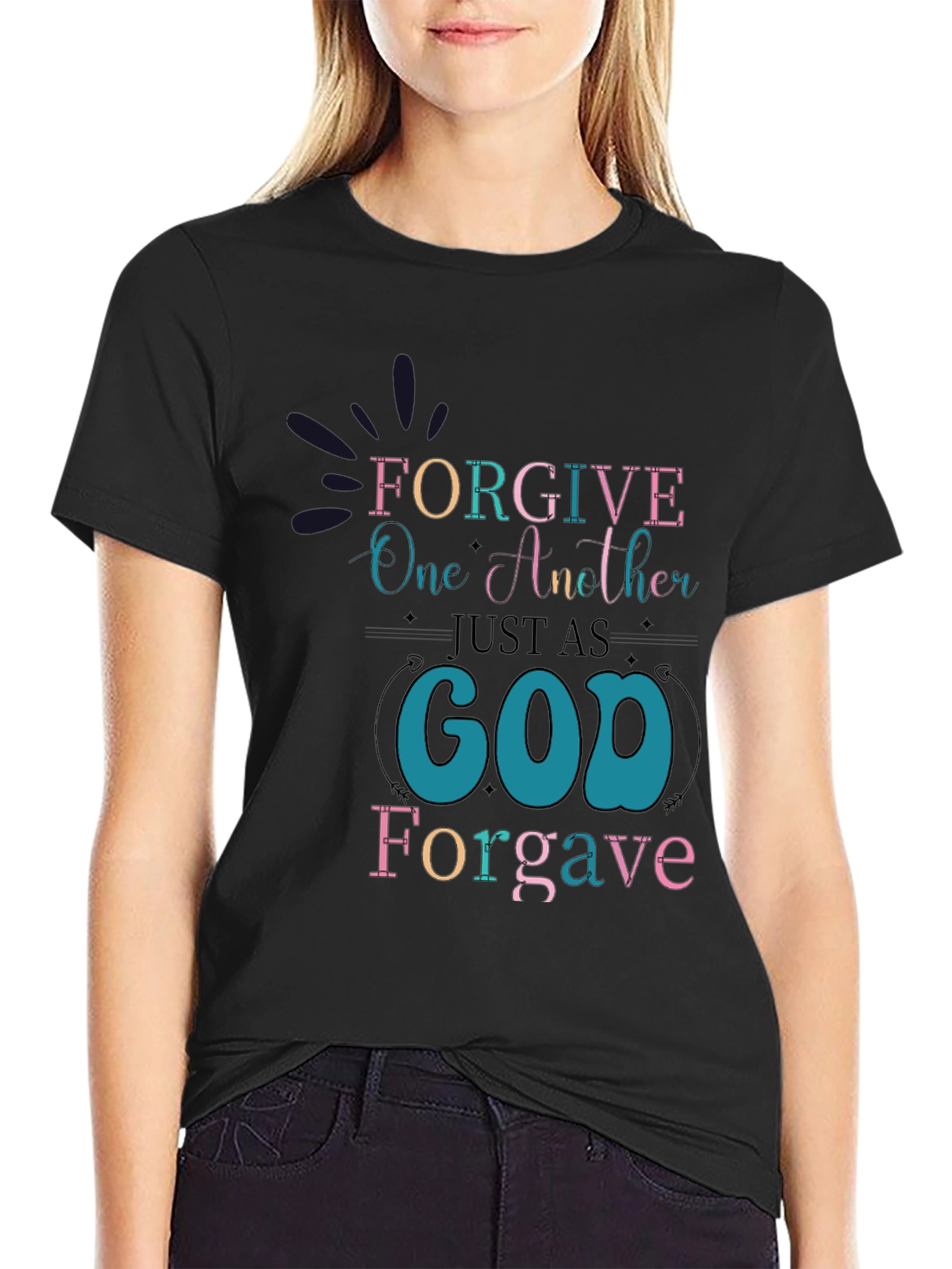 Forgive One Another Graphic Tee - Christian Apparel