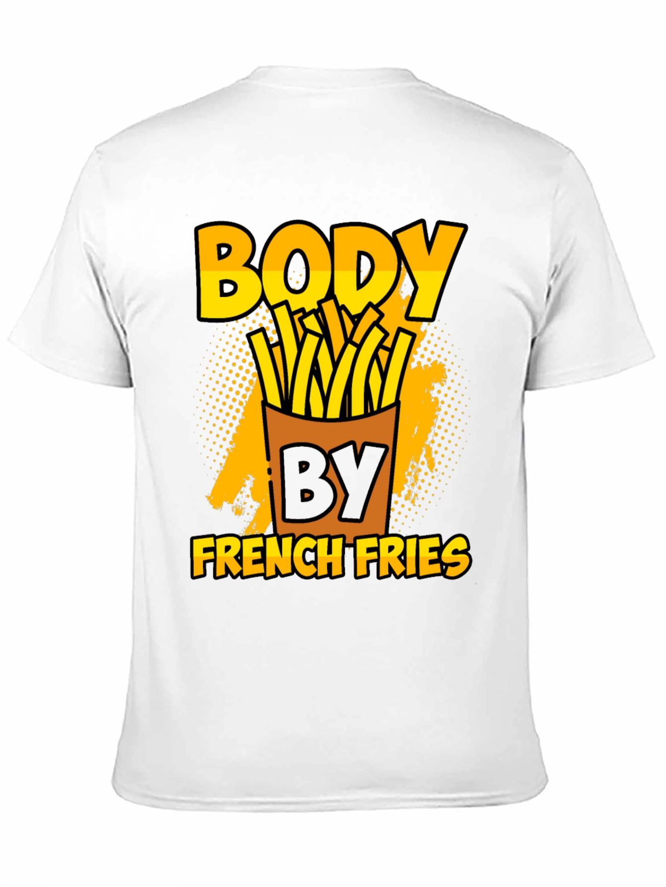 Body By French Fries Black T-Shirt