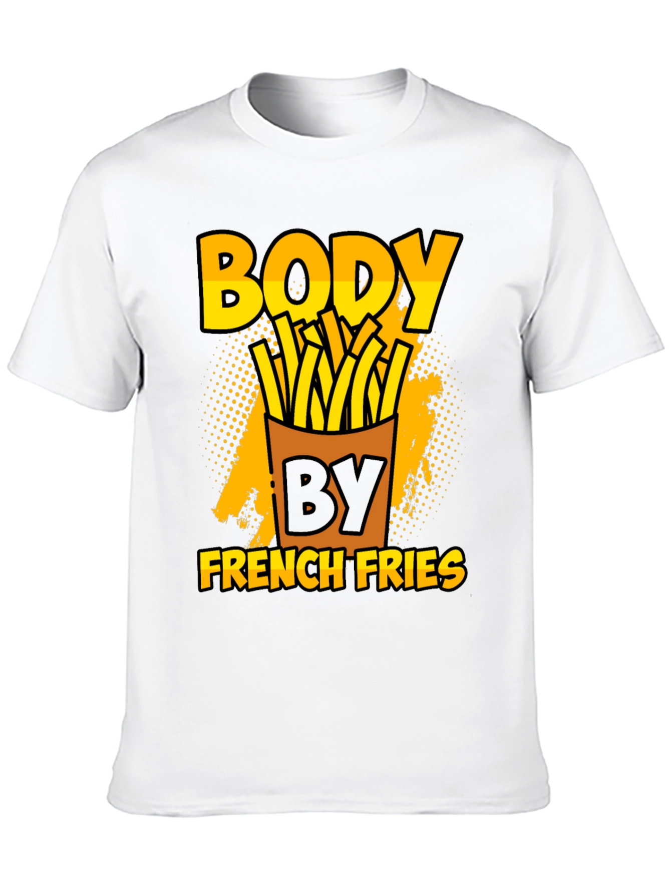 Body By French Fries Black T-Shirt