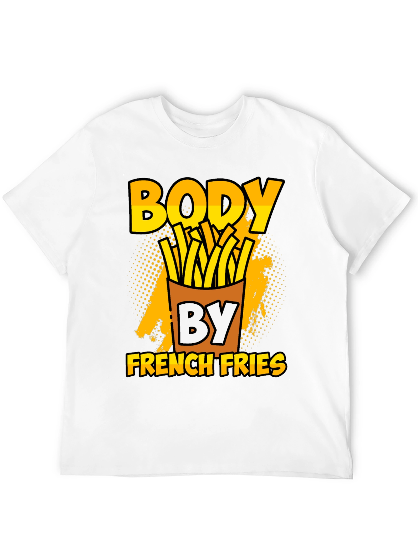 Body By French Fries Black T-Shirt