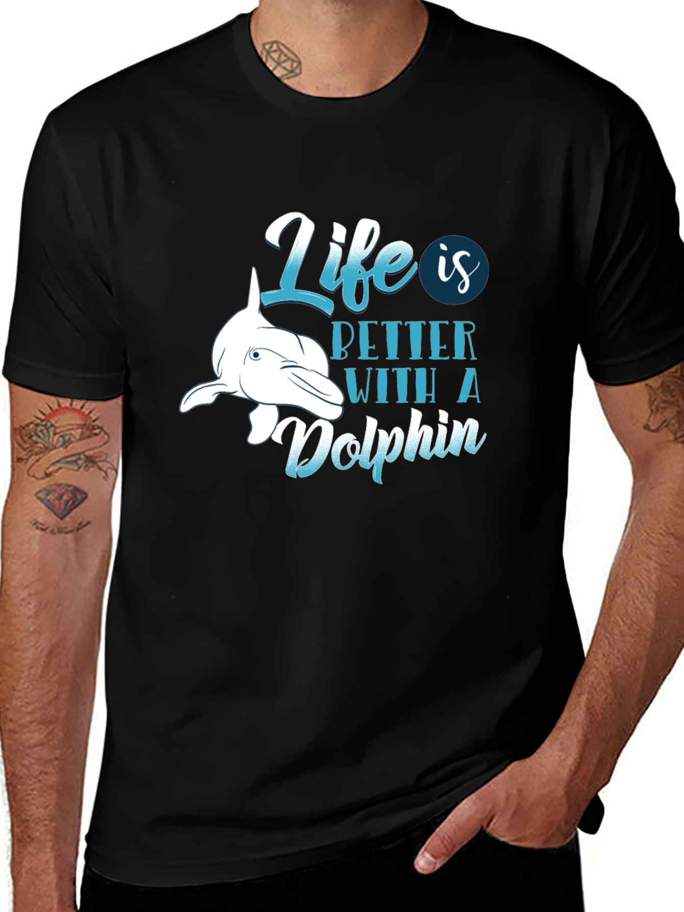 Life is Better with a Dolphin T-Shirt