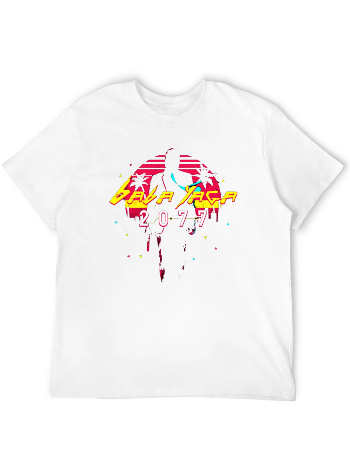 Cyberpunk Edgerunners Baba Yaga 2077 Black T-Shirt