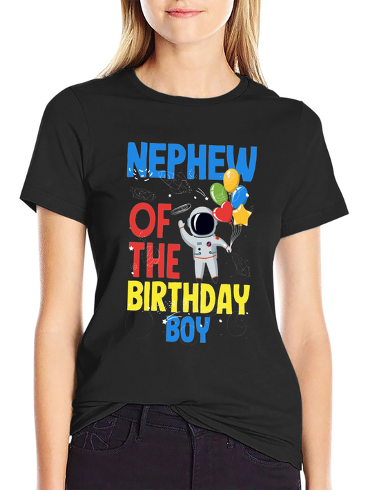 Nephew of the Birthday Boy Astronaut T-Shirt
