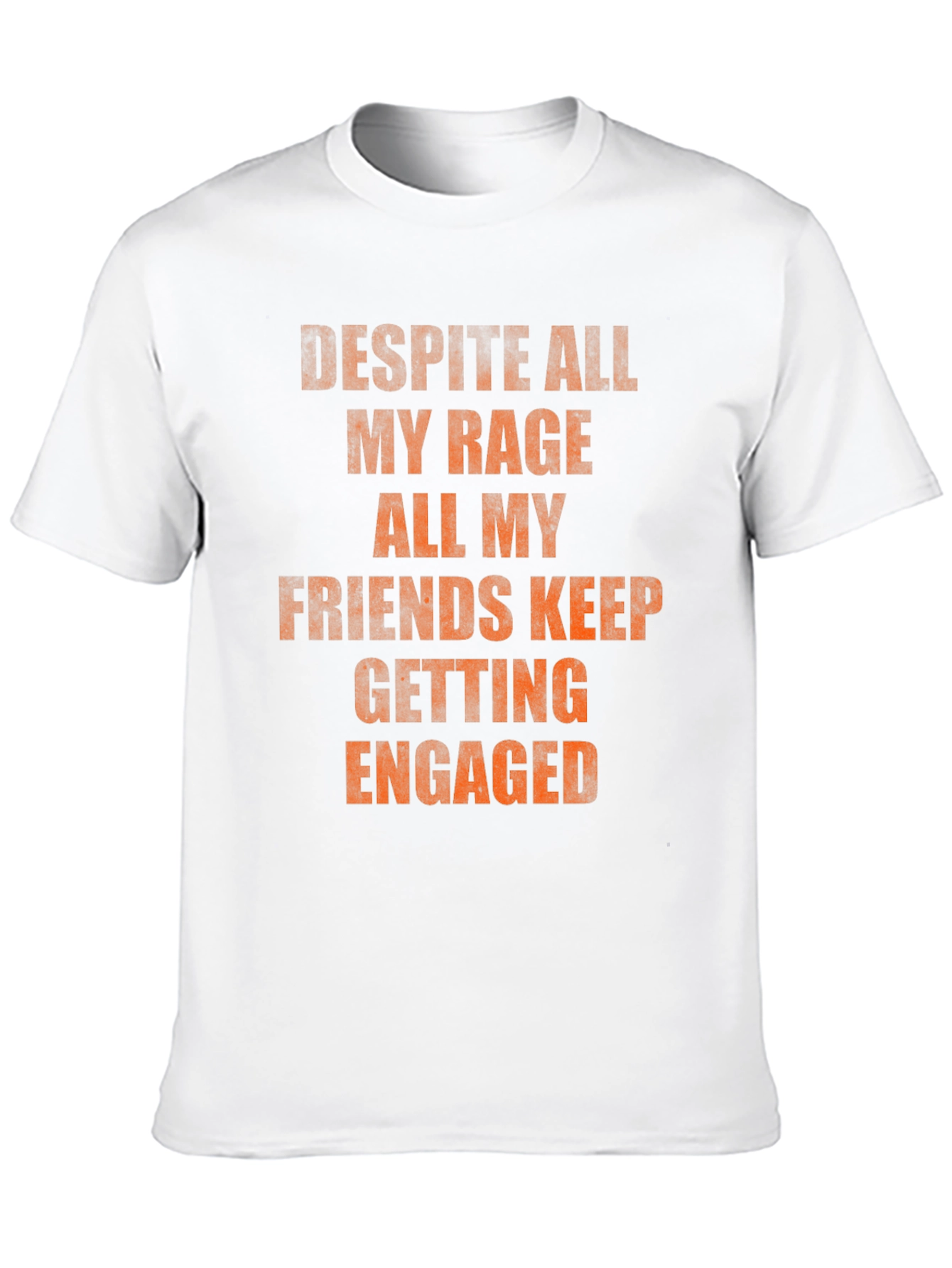 Rage Friends Engaged Graphic Tee