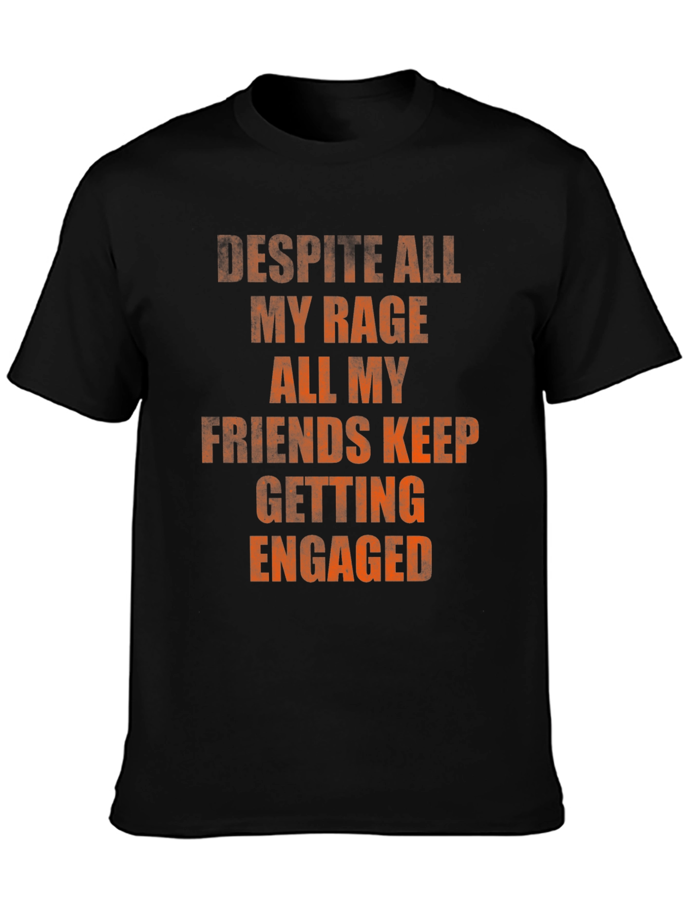 Rage Friends Engaged Graphic Tee