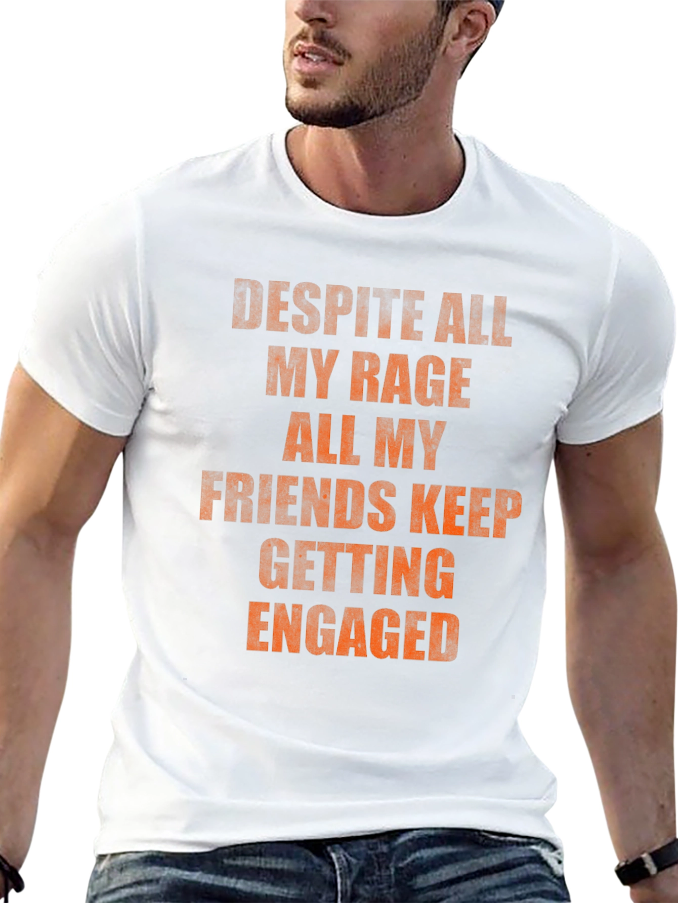 Rage Friends Engaged Graphic Tee