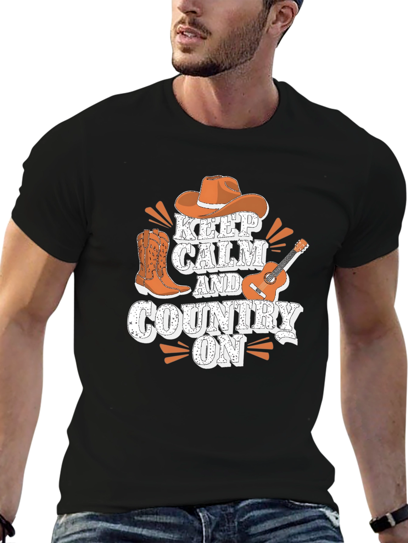 Keep Calm & Country On T-Shirt