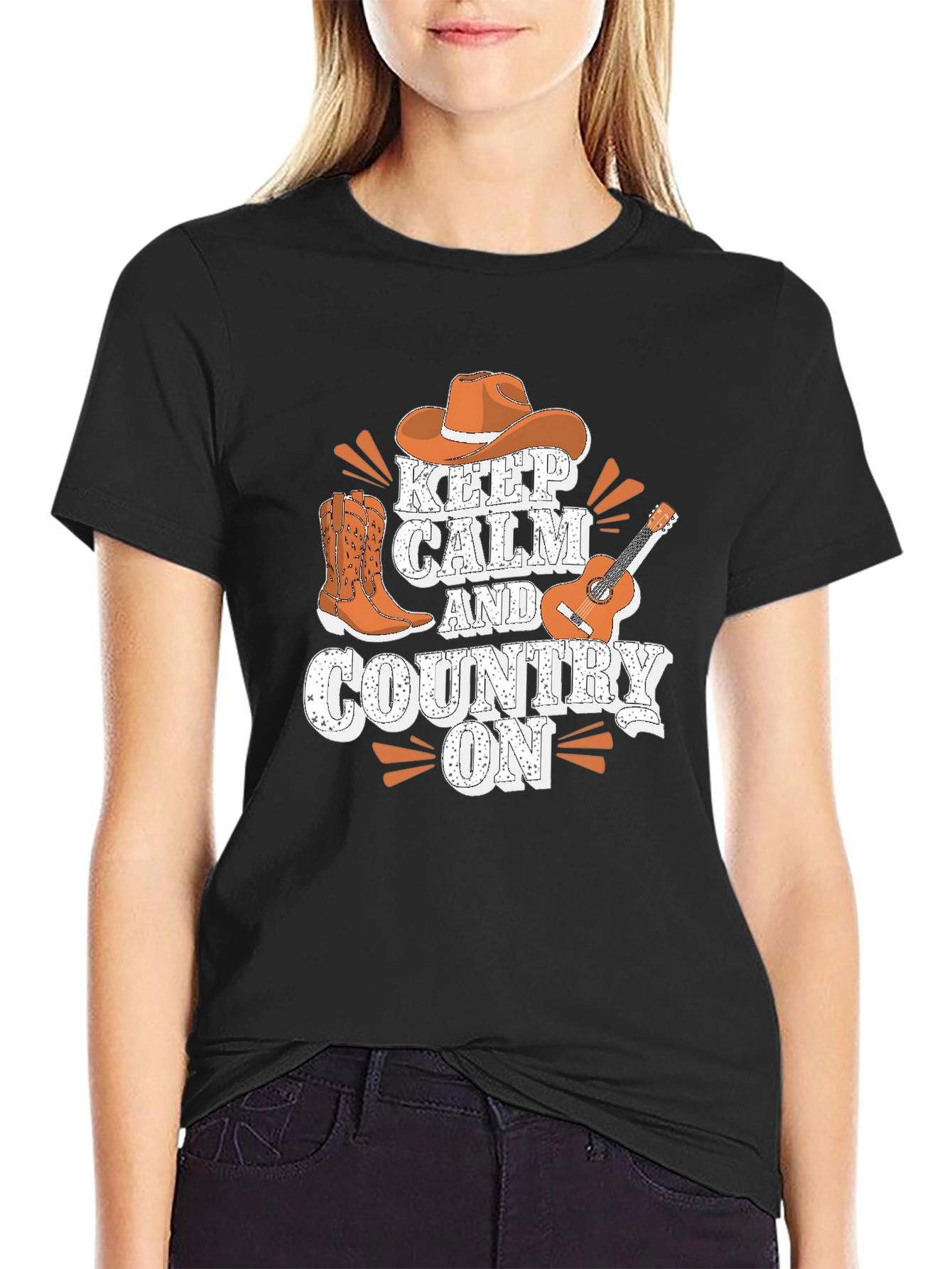 Keep Calm & Country On T-Shirt