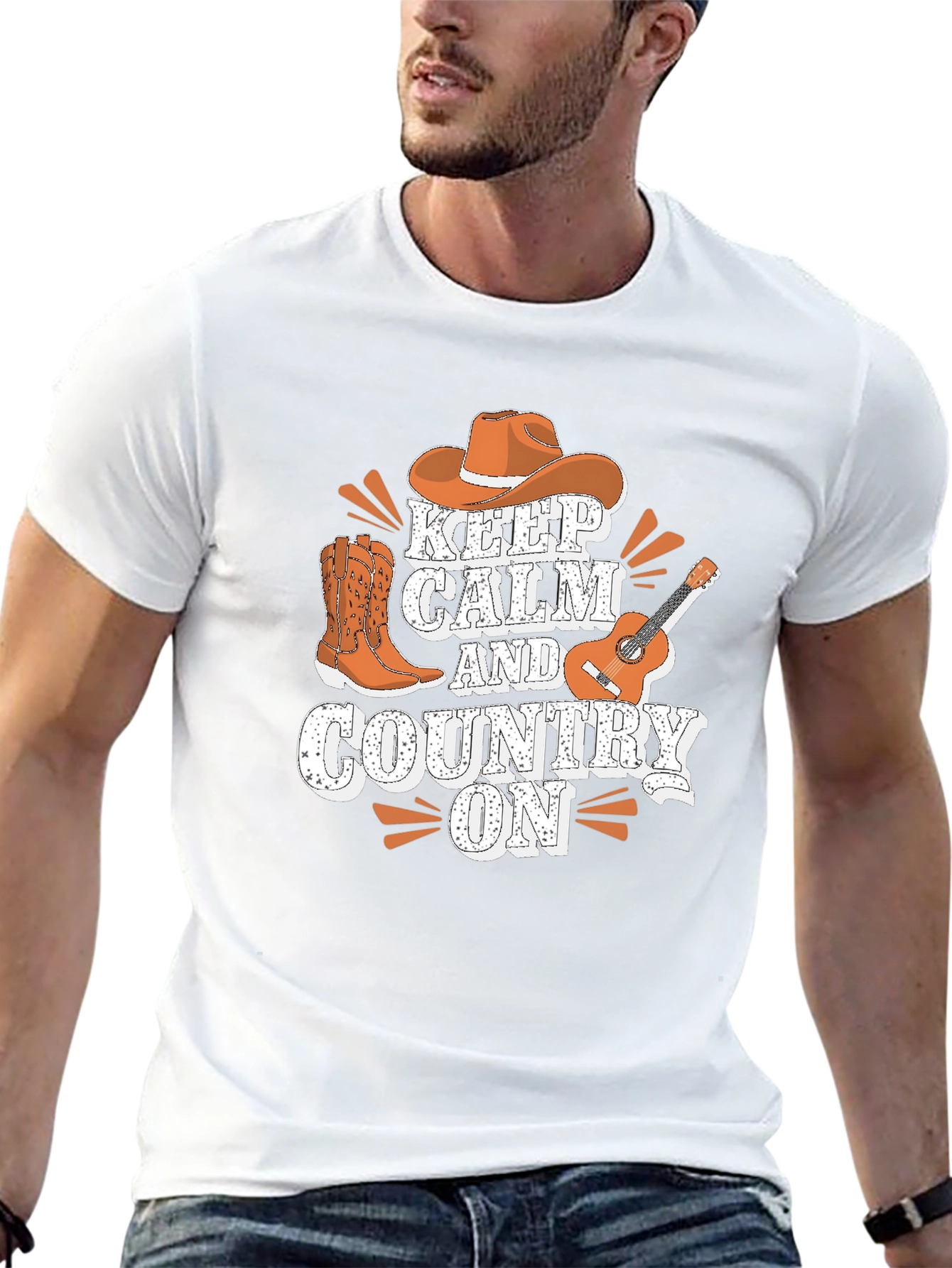 Keep Calm & Country On T-Shirt