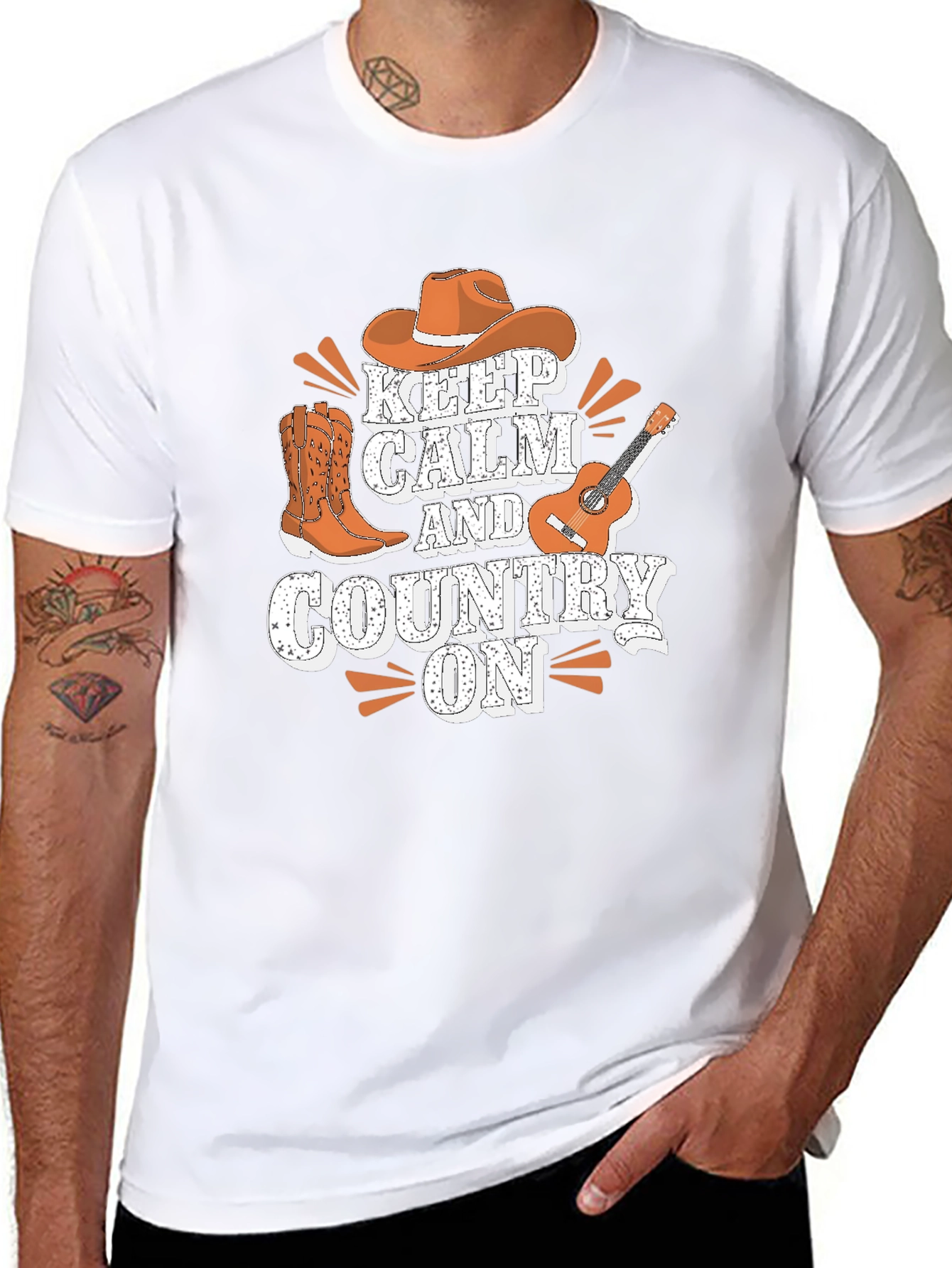 Keep Calm & Country On T-Shirt