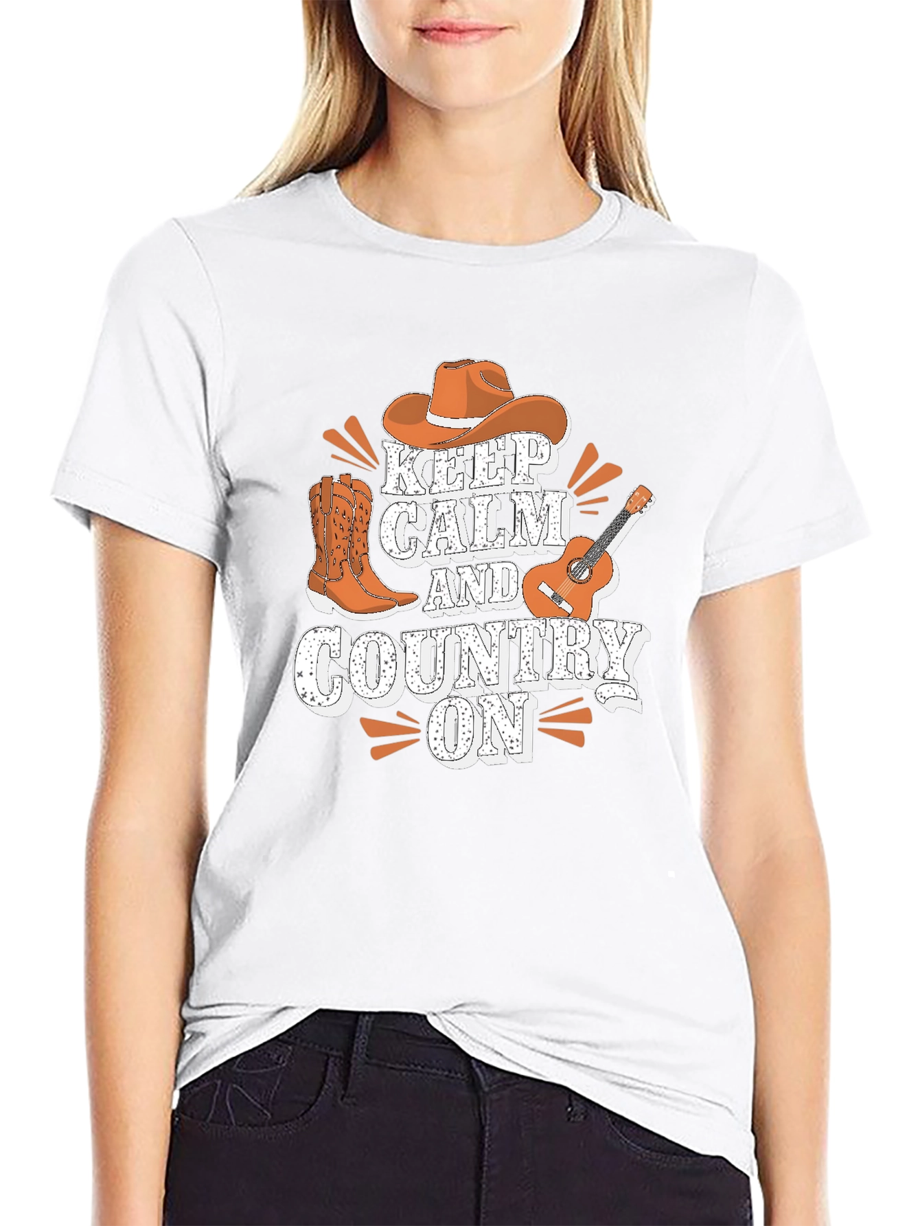 Keep Calm & Country On T-Shirt