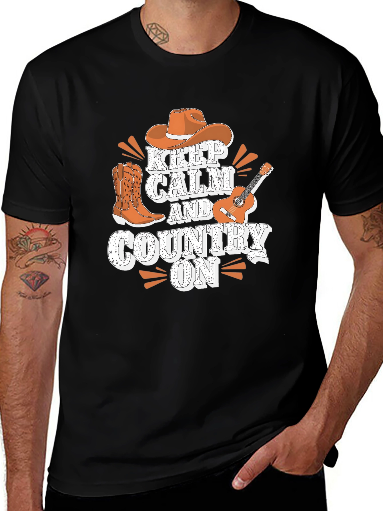 Keep Calm & Country On T-Shirt