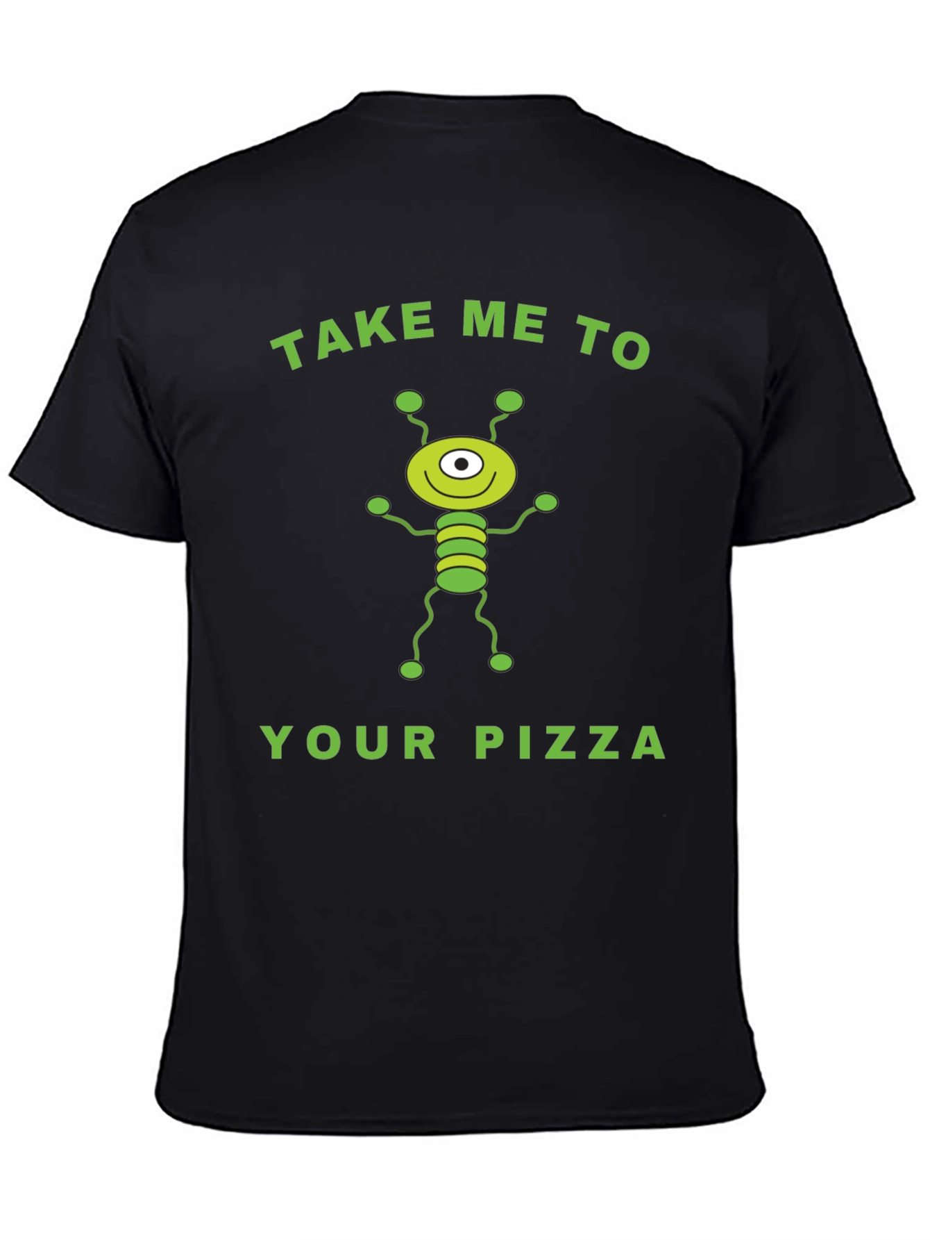 Alien Pizza Graphic Tee - Fun & Unique!