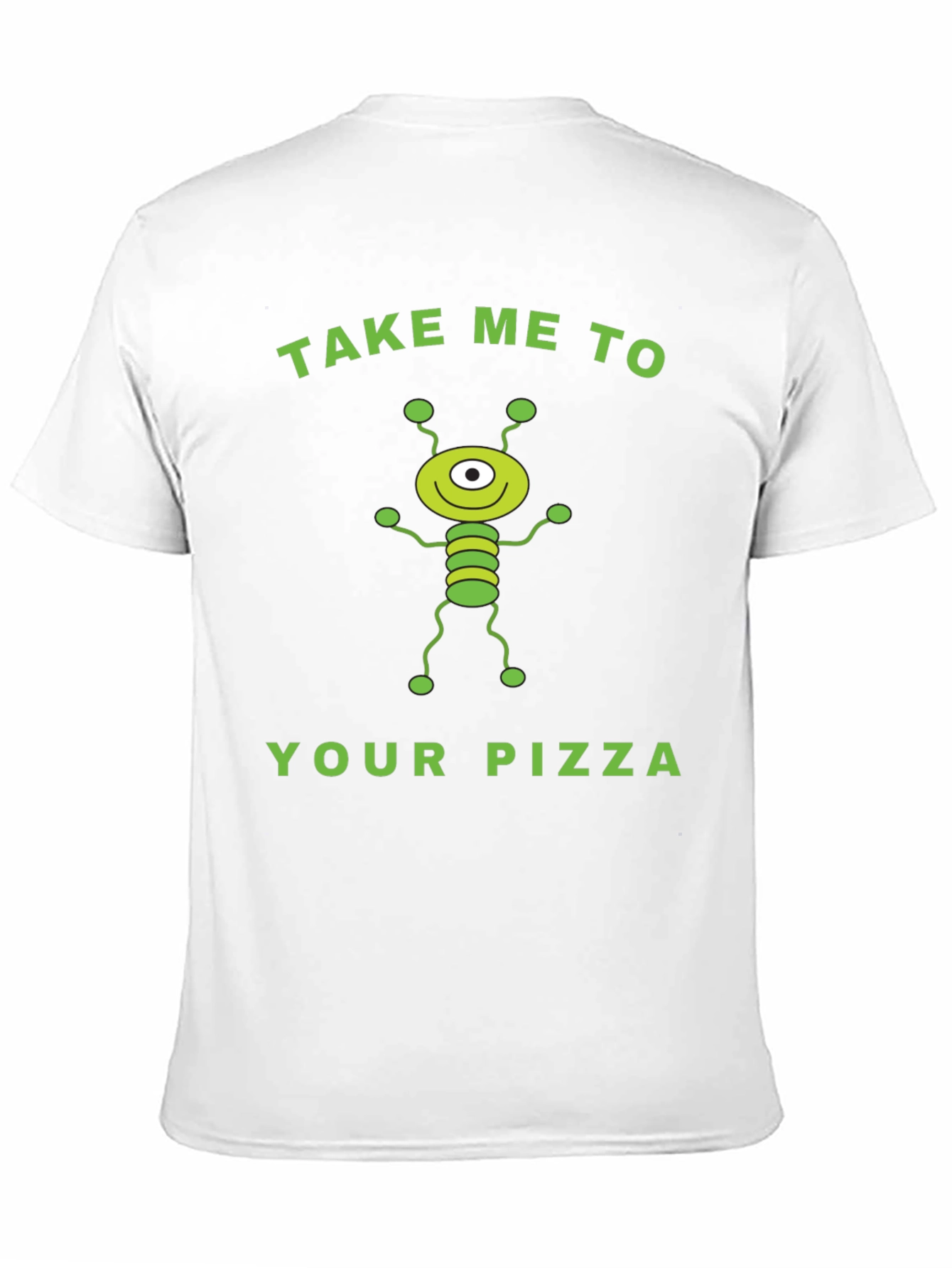 Alien Pizza Graphic Tee - Fun & Unique!