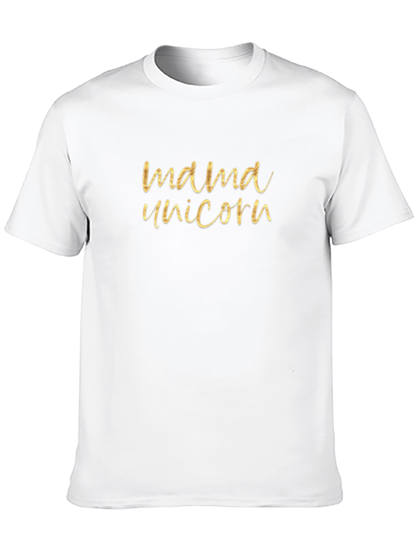 Mama Unicorn Black Graphic Tee