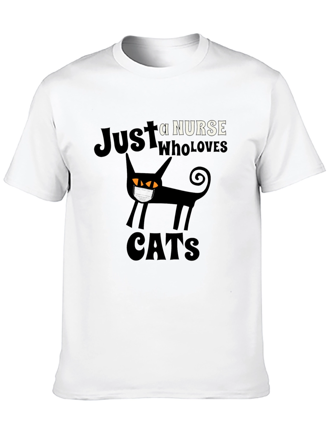 Just a Nurse Who Loves Cats T-Shirt