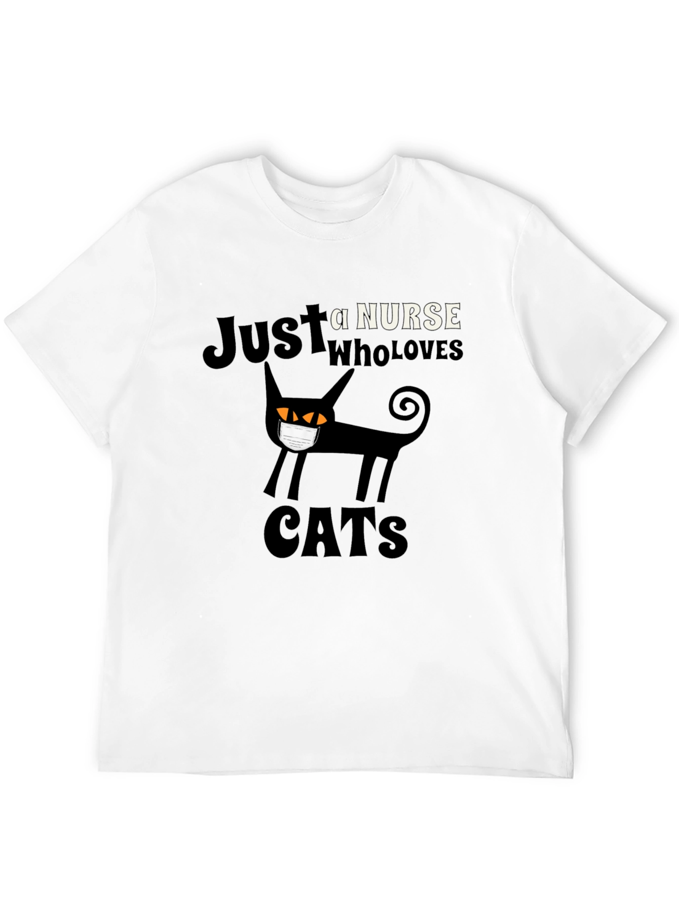 Just a Nurse Who Loves Cats T-Shirt
