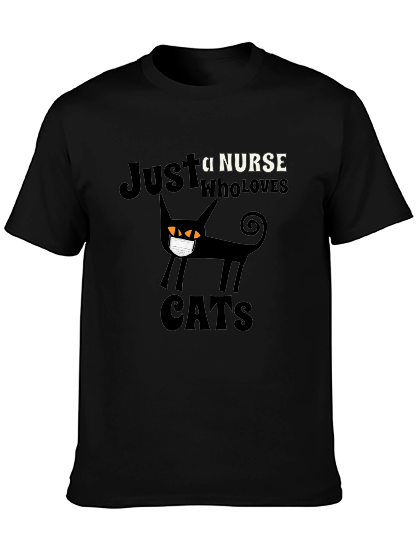 Just a Nurse Who Loves Cats T-Shirt