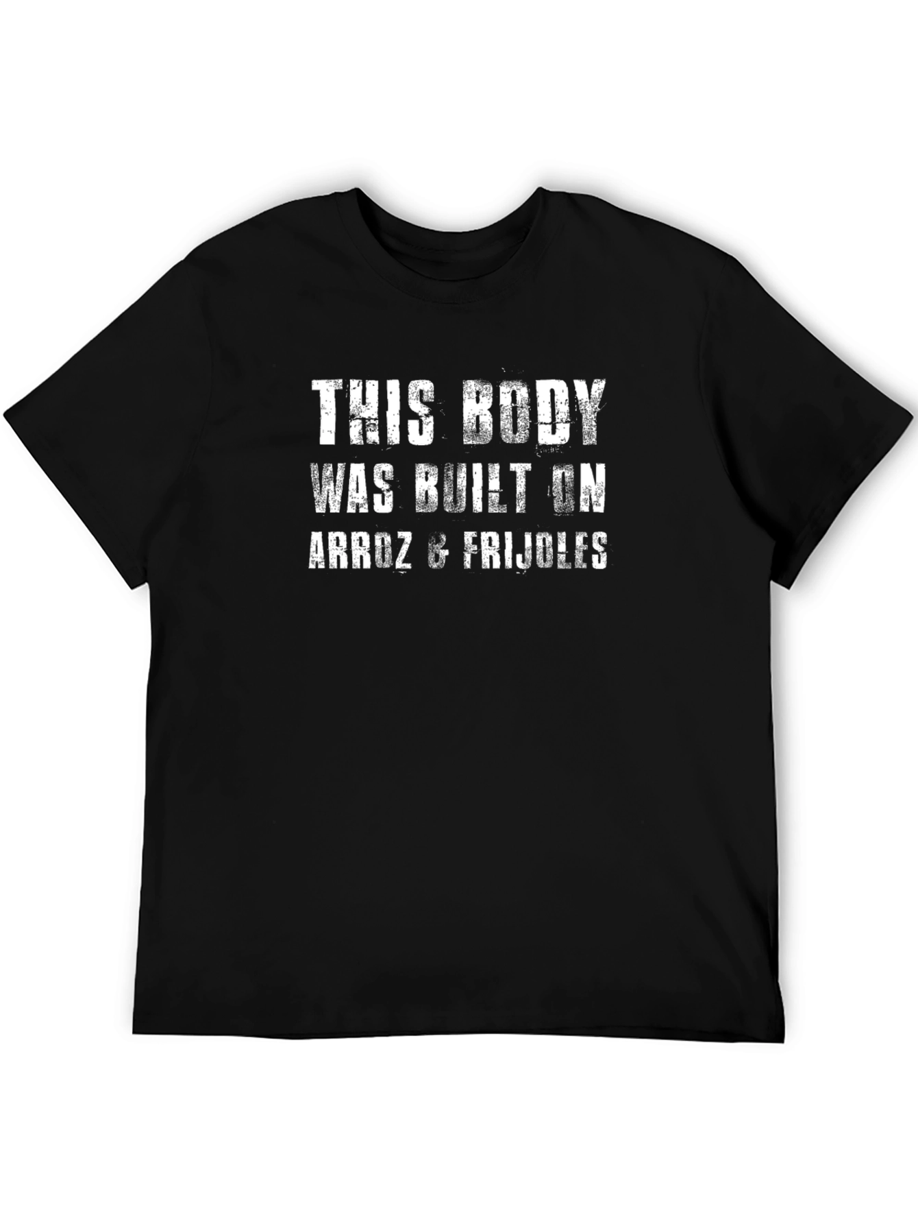 Arroz & Frijoles Bodybuilding T-Shirt