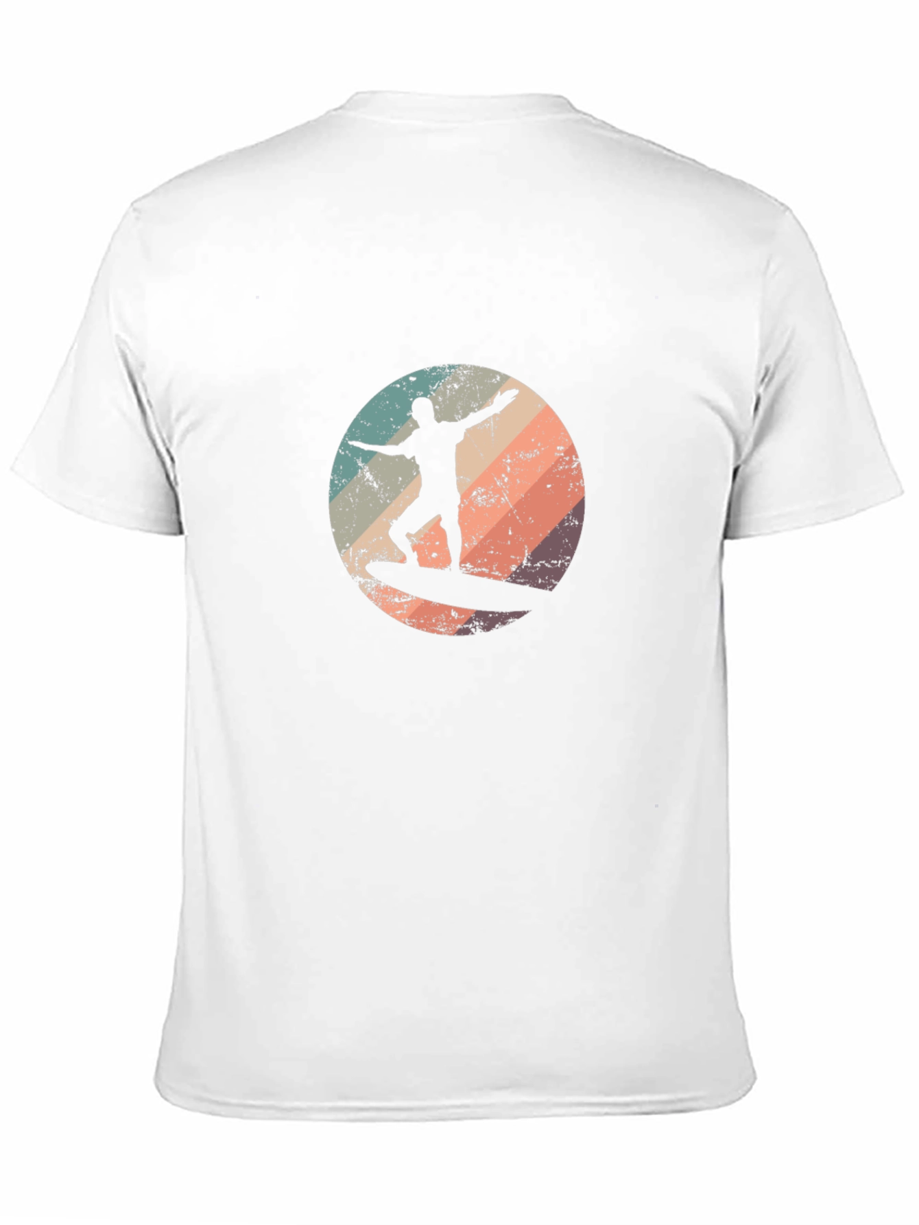 Retro Surfer T-Shirt - Black Surf Tee