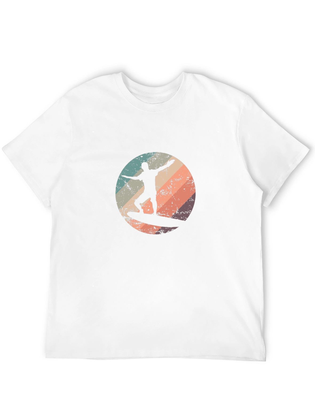 Retro Surfer T-Shirt - Black Surf Tee