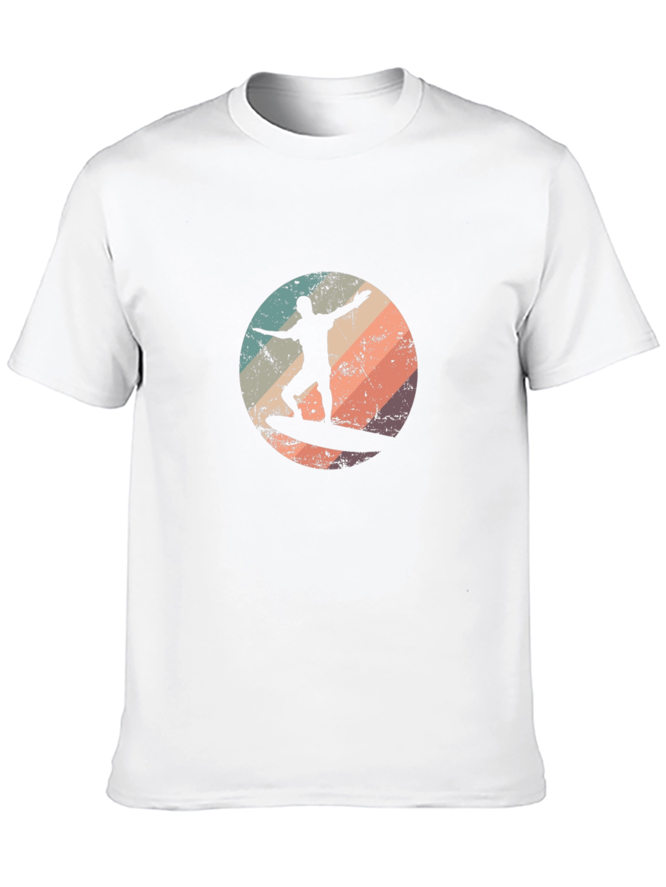 Retro Surfer T-Shirt - Black Surf Tee