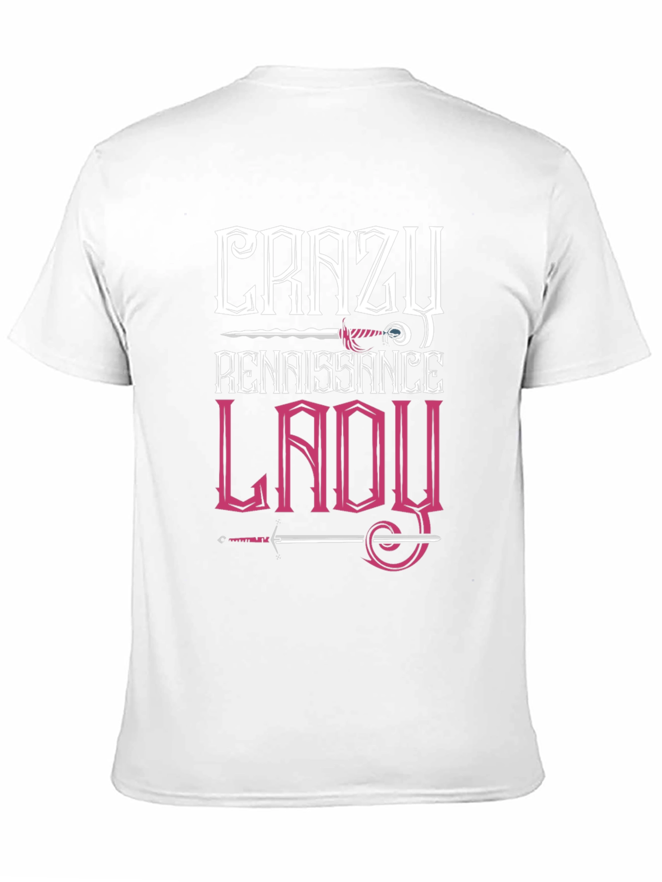 Crazy Renaissance Lady Graphic T-Shirt