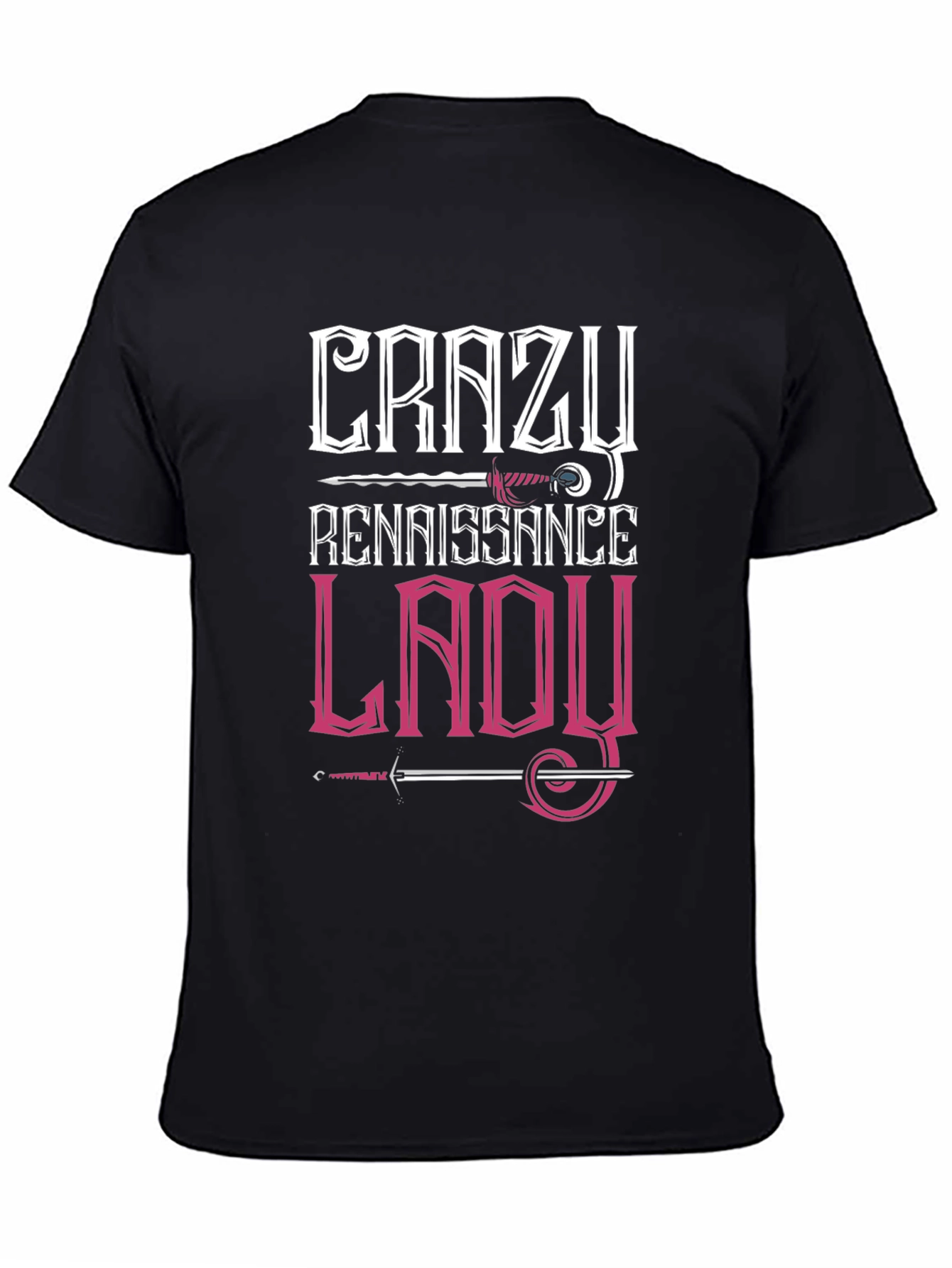 Crazy Renaissance Lady Graphic T-Shirt