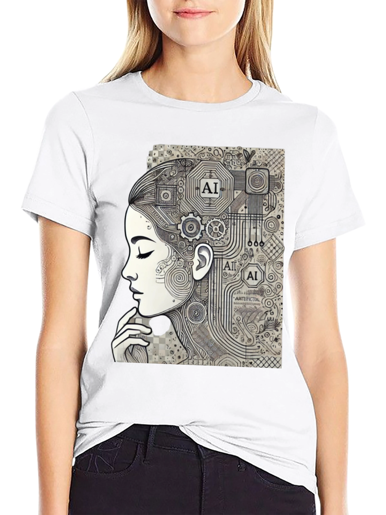 AI Mind T-Shirt - Unisex Design