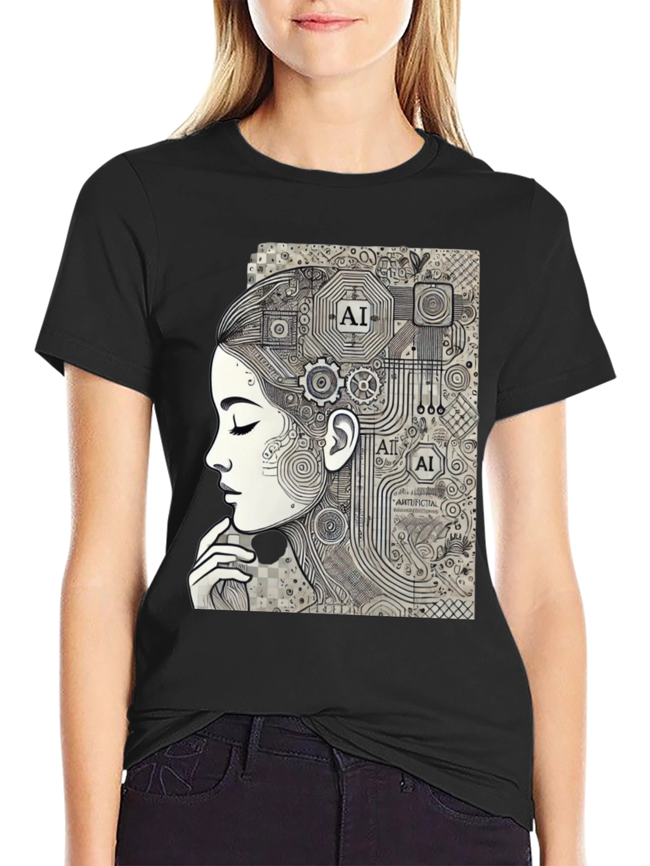 AI Mind T-Shirt - Unisex Design
