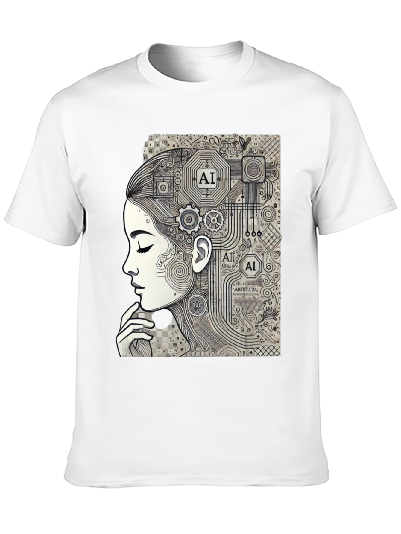 AI Mind T-Shirt - Unisex Design