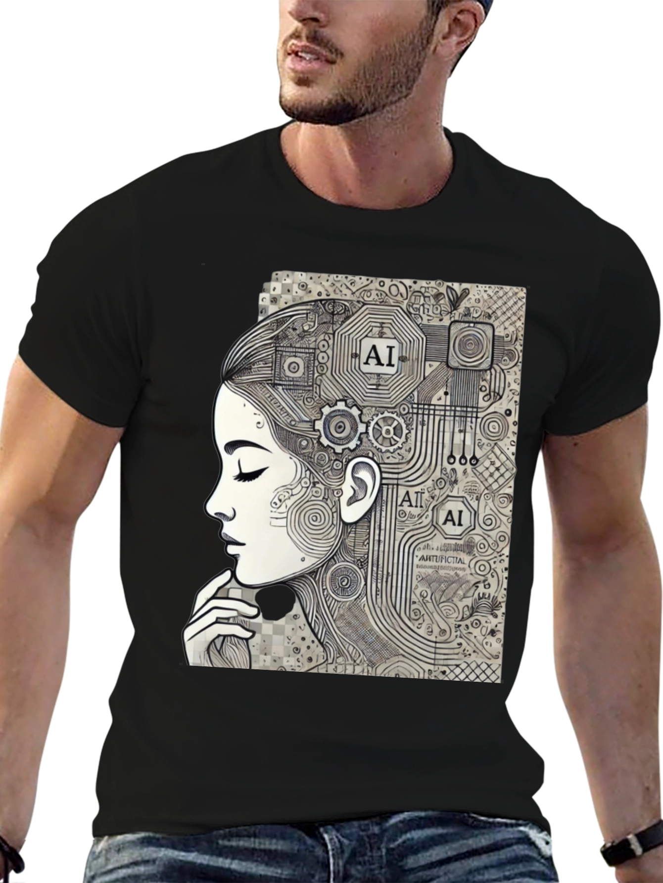 AI Mind T-Shirt - Unisex Design
