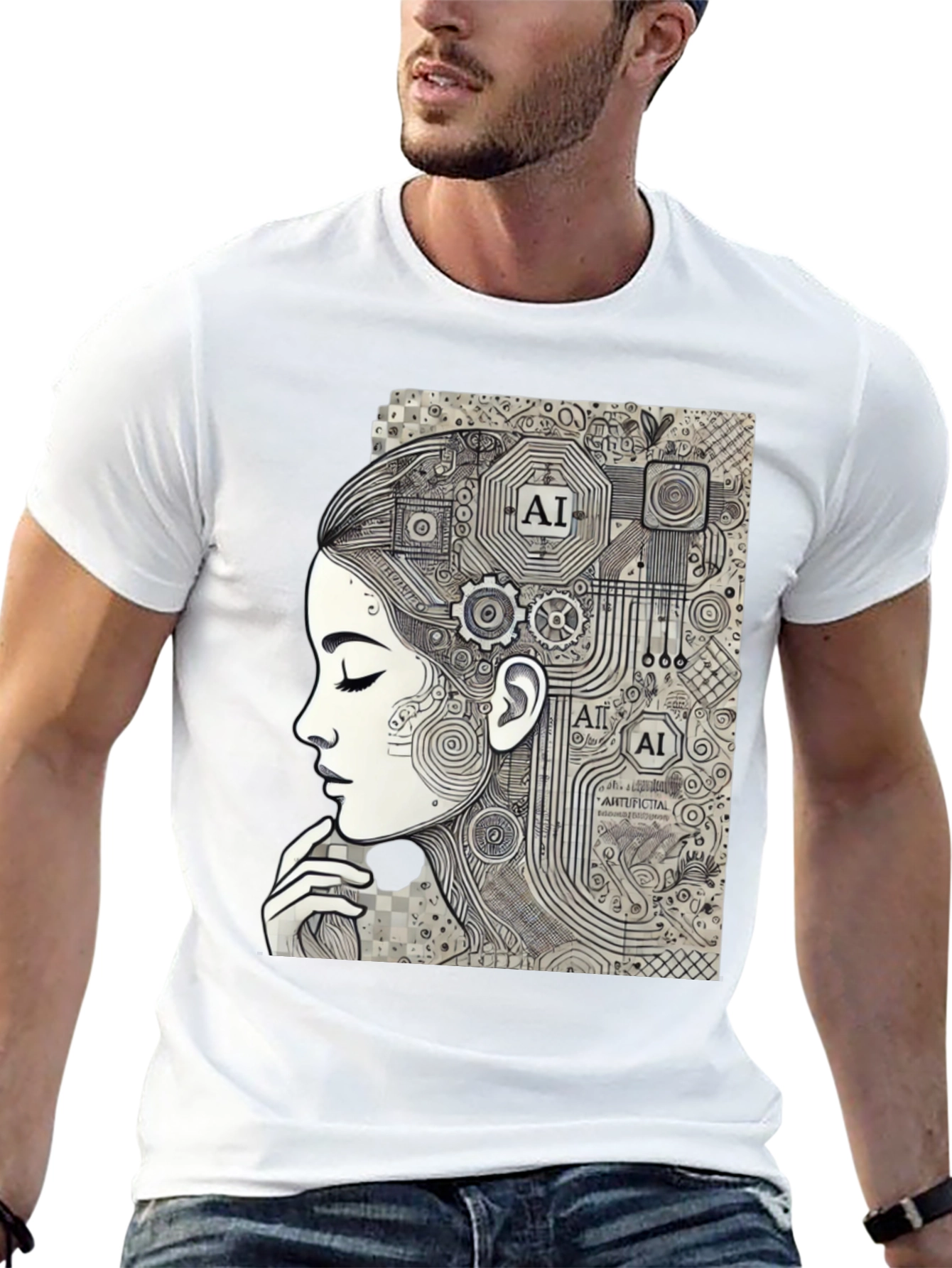 AI Mind T-Shirt - Unisex Design