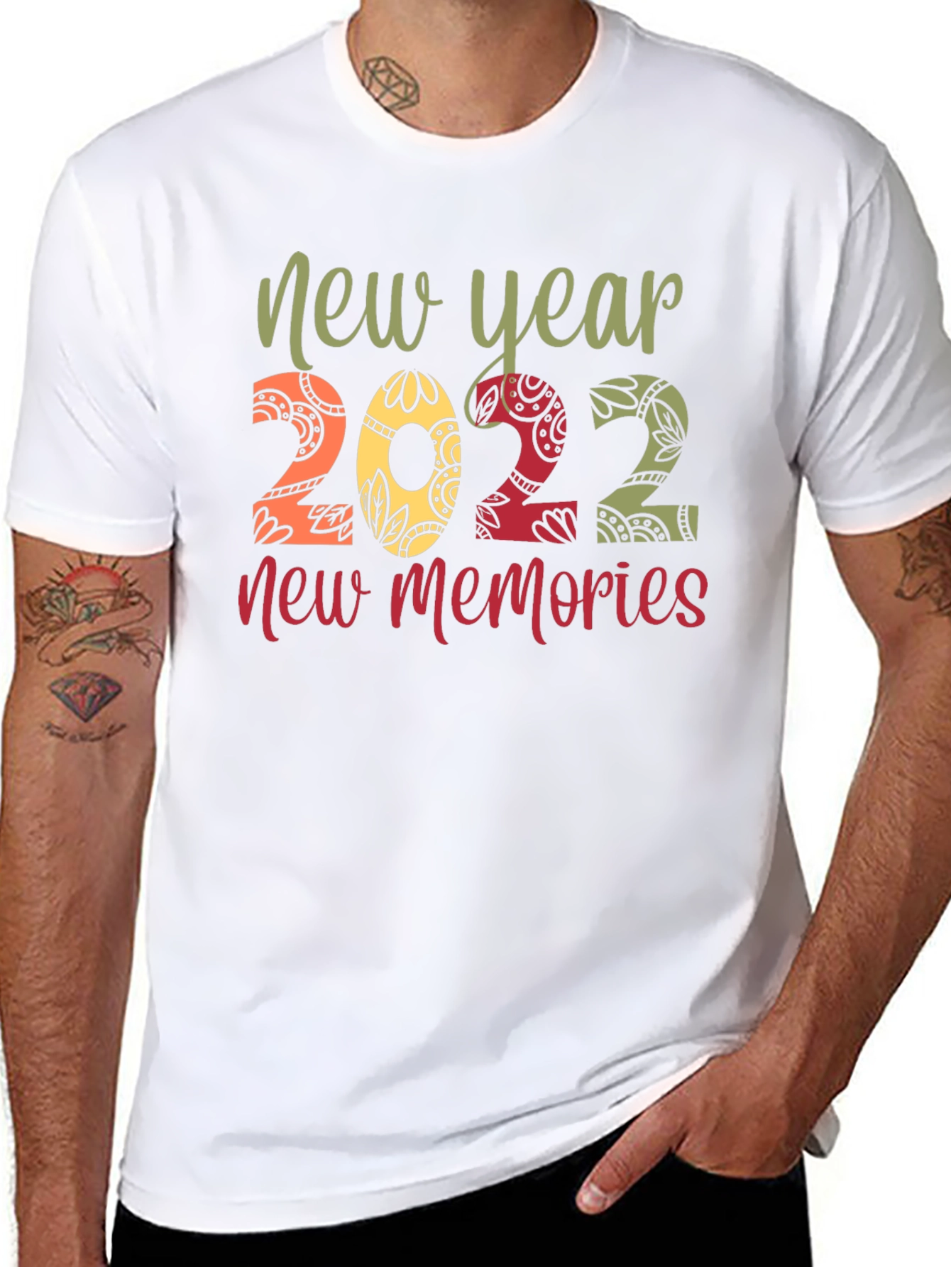 New Year 2022 Memories Graphic Tee