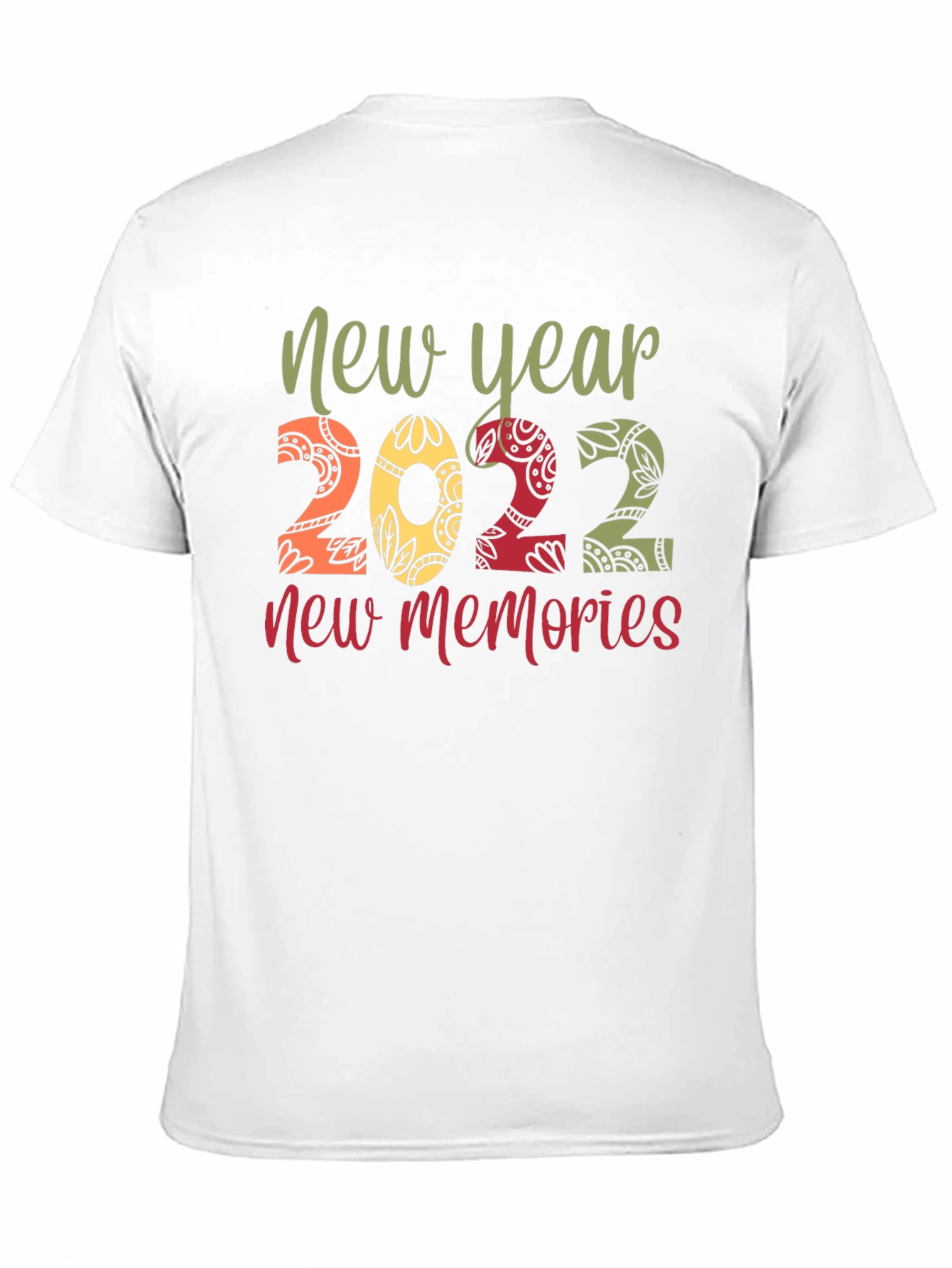 New Year 2022 Memories Graphic Tee