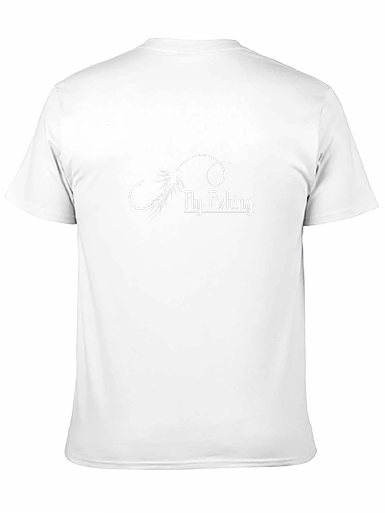 Fly Fishing Graphic T-Shirt - Classic Black Tee