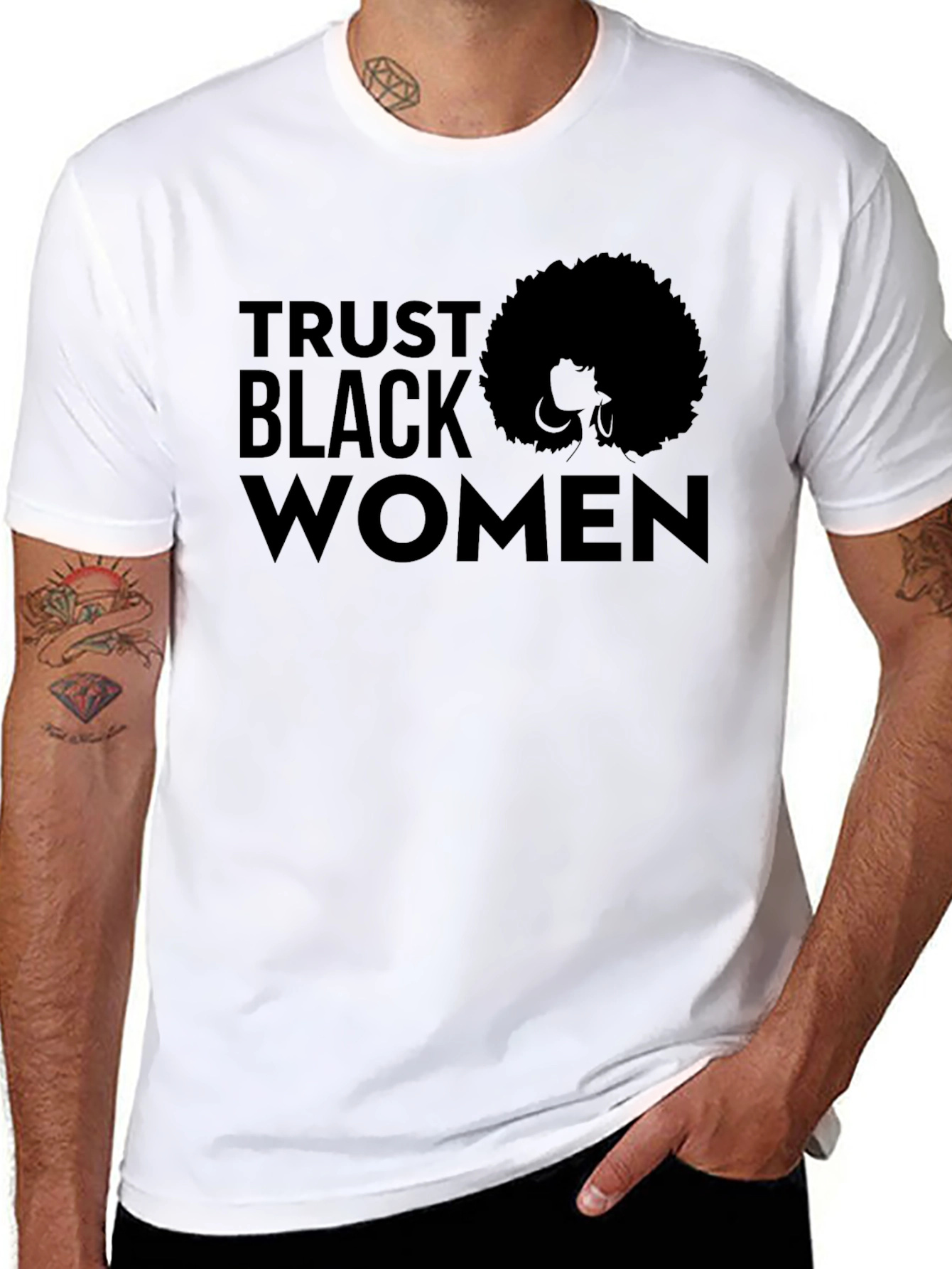 Trust Black Women Graphic Tee - Unisex