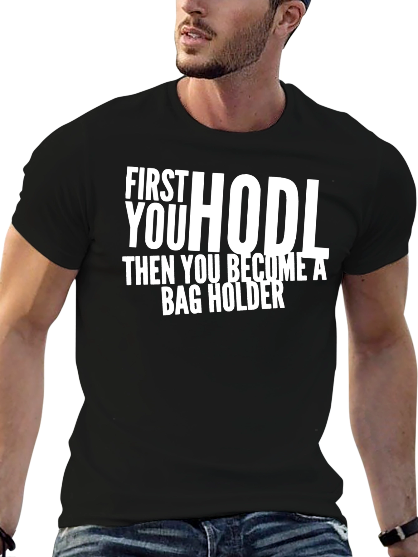 HODL Bag Holder Crypto T-Shirt