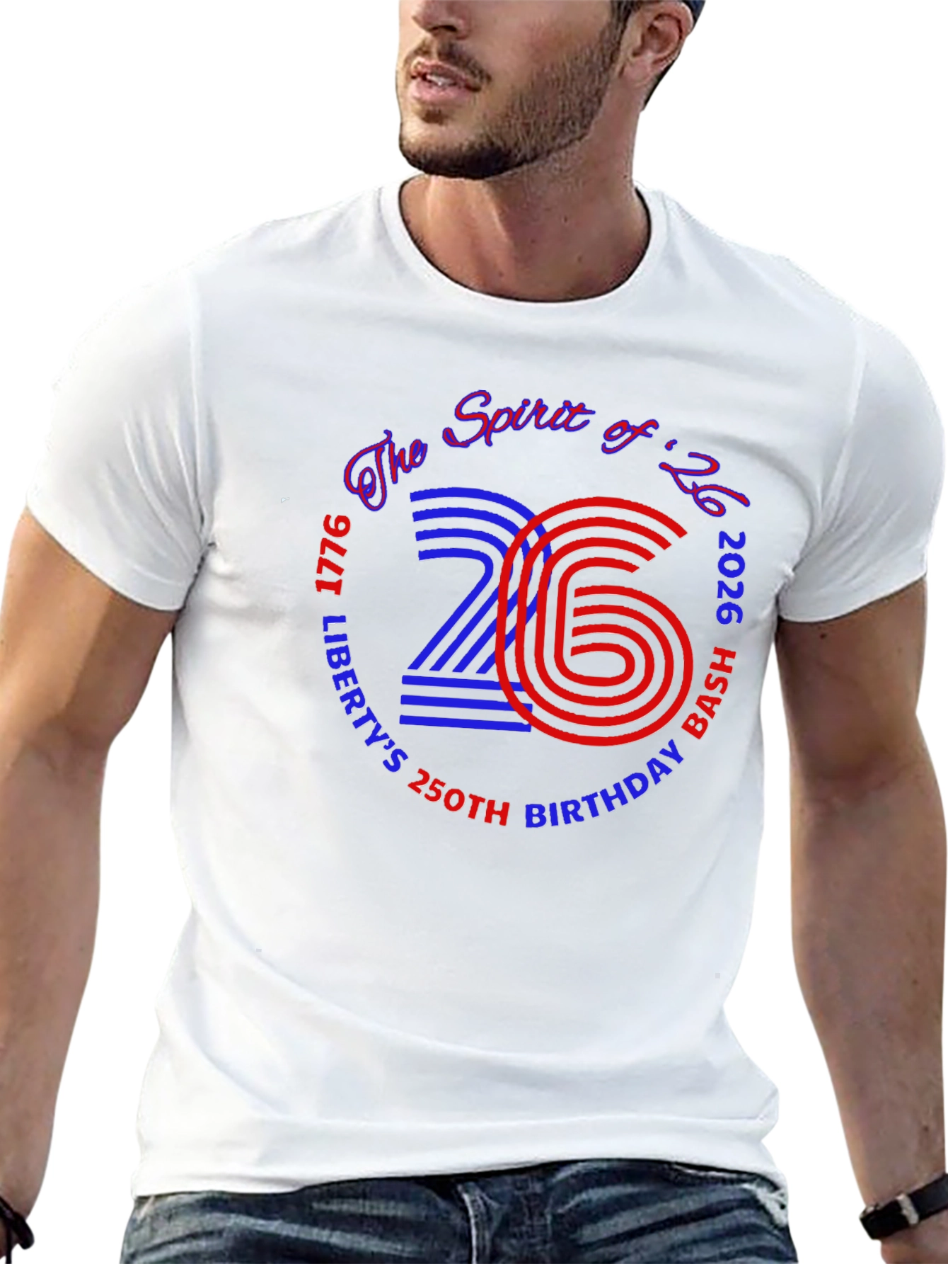 Spirit of 26 250th Birthday Bash Graphic Tee