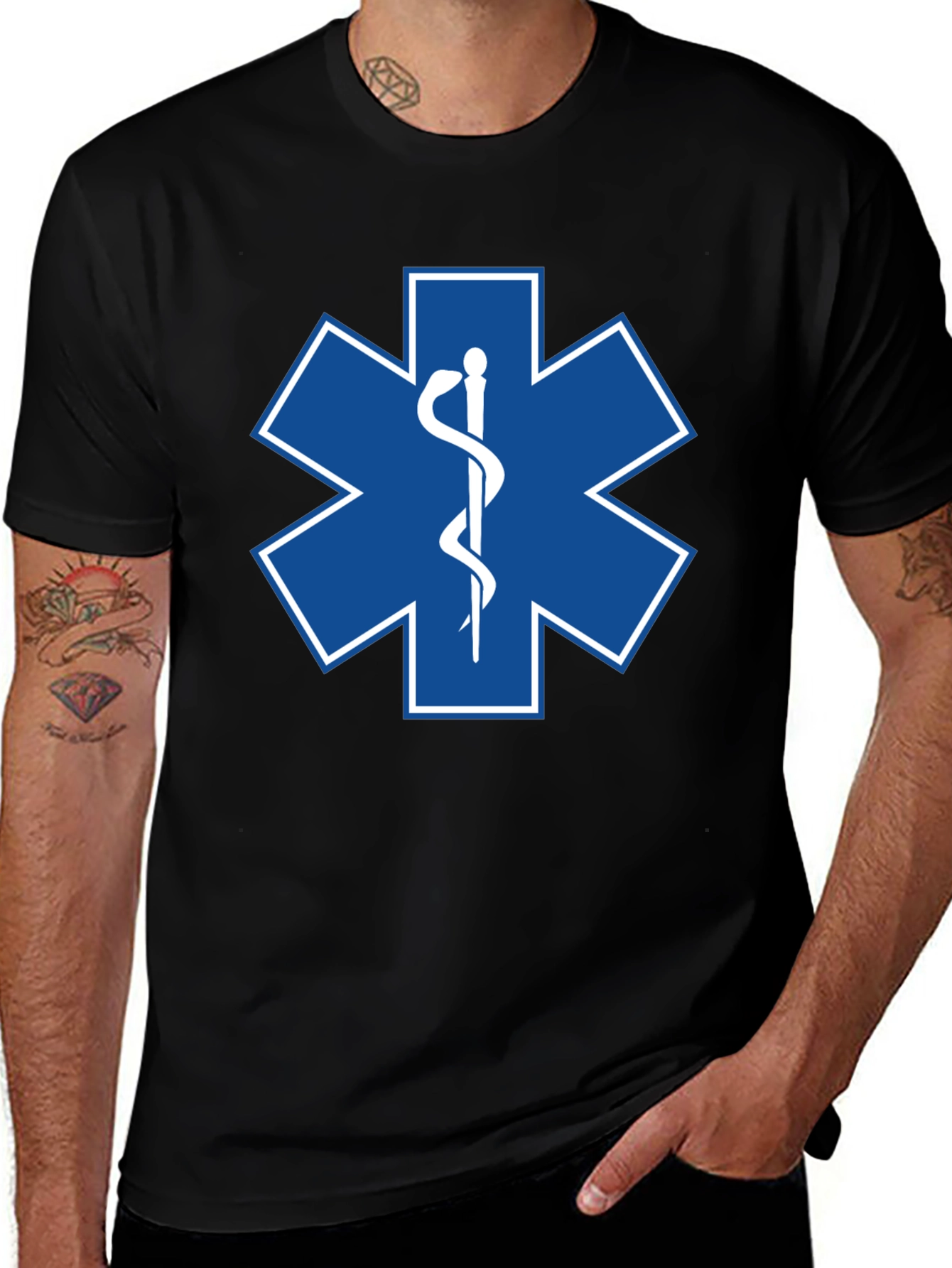 Star of Life EMT Paramedic T-Shirt