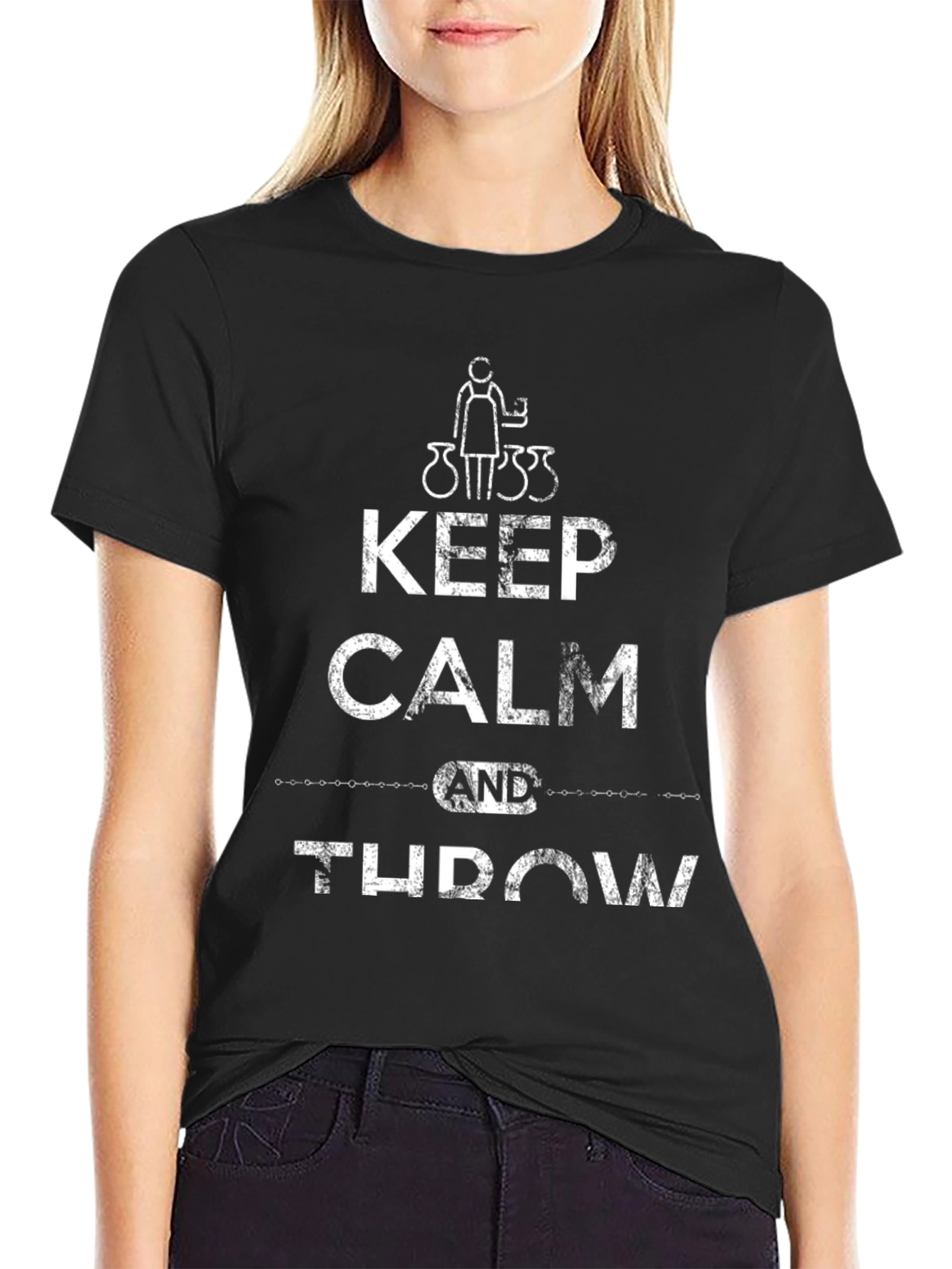 Keep Calm & Throw Pottery T-Shirt