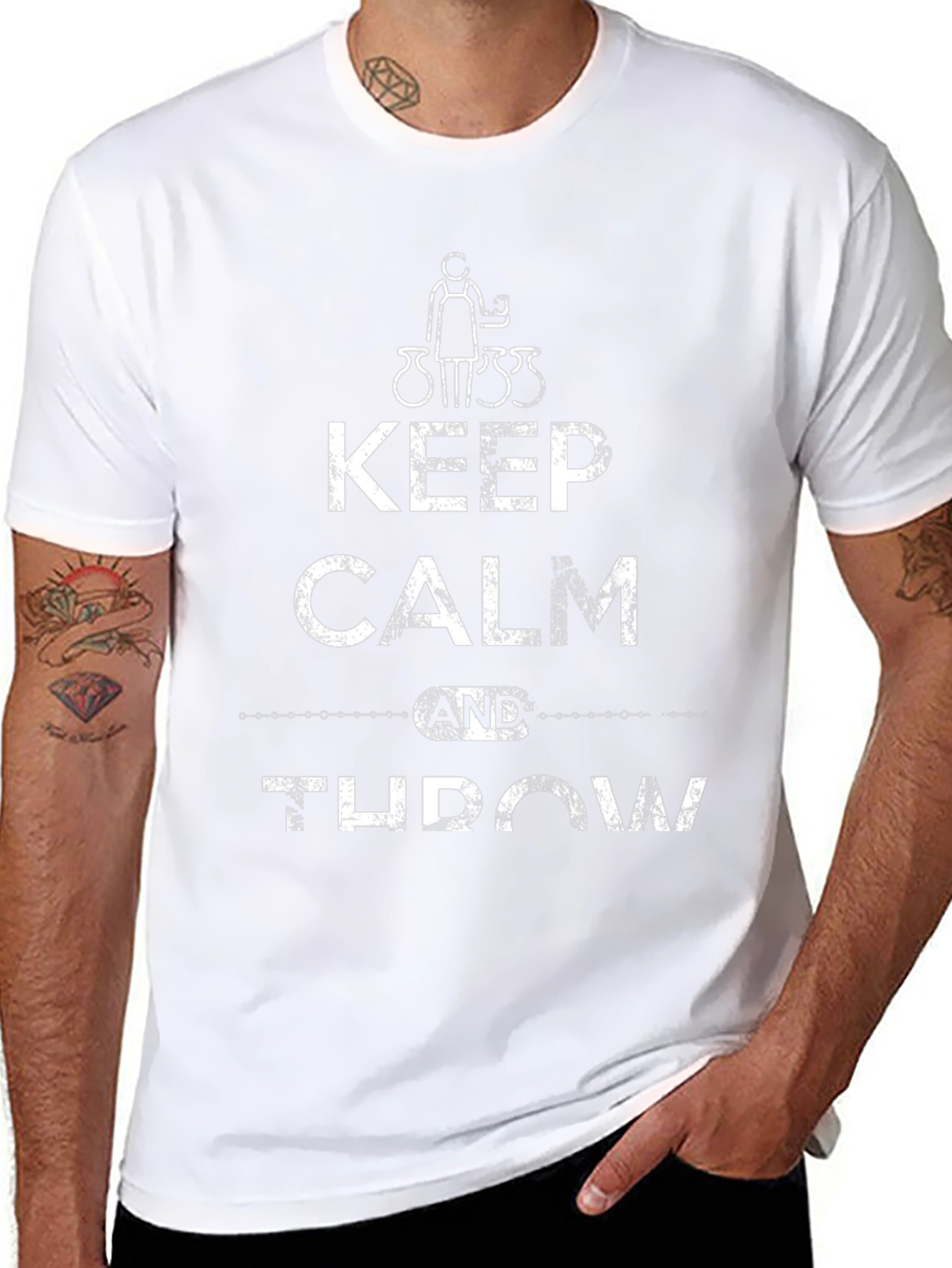 Keep Calm & Throw Pottery T-Shirt