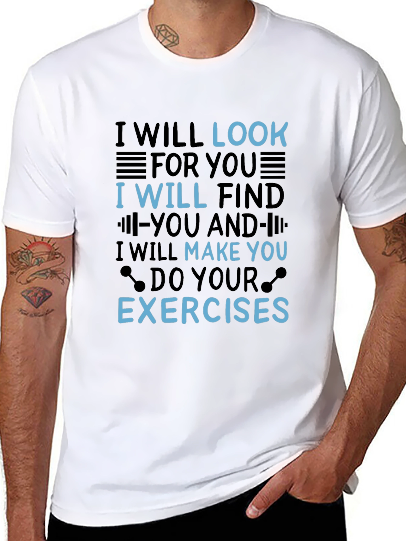 Funny Workout Motivation T-Shirt