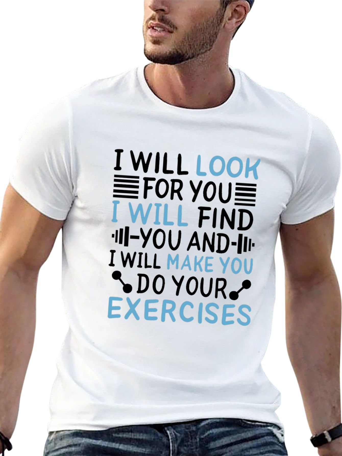 Funny Workout Motivation T-Shirt